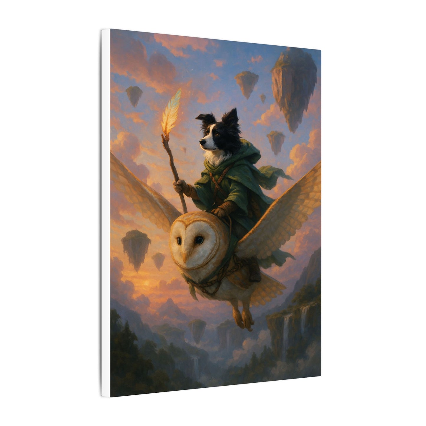 Skyward Companions-Fantasy Dog Portraits - Fantasy Dog Portraits
