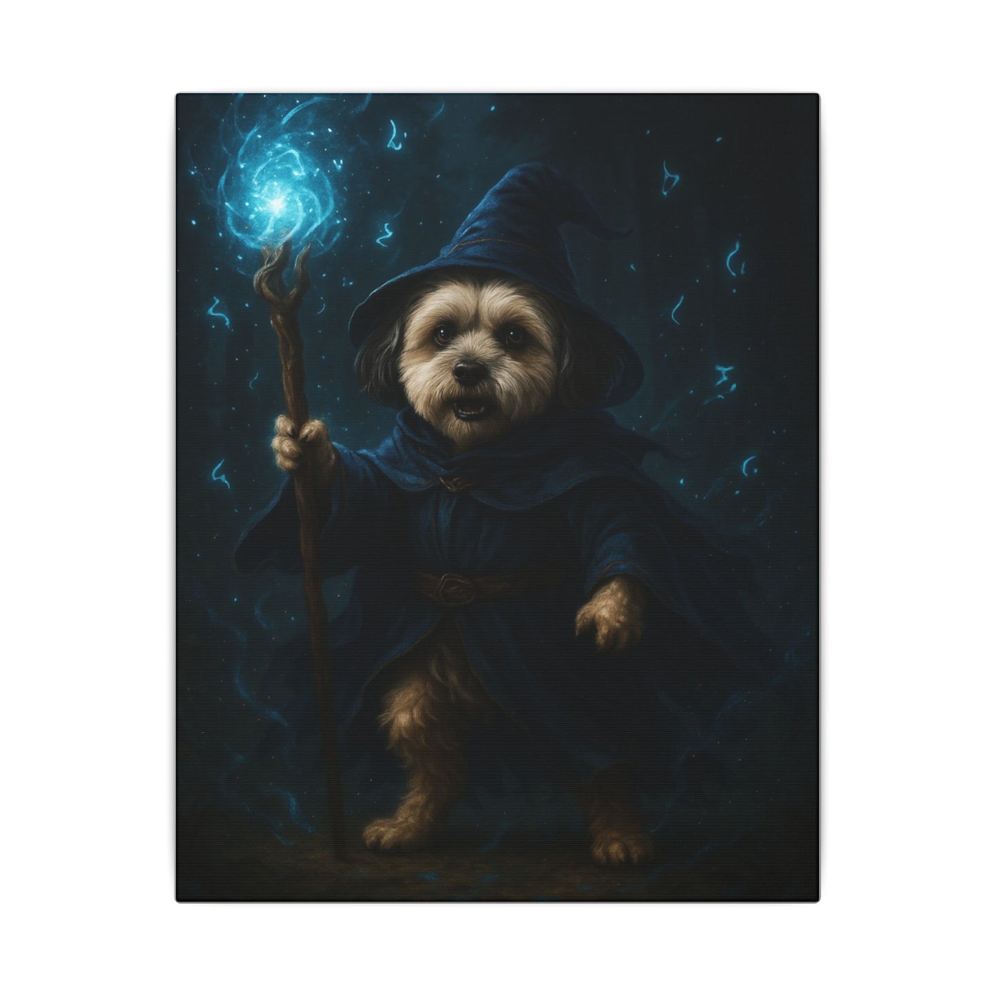 Magical Canine Conjurer-Fantasy Dog Portraits - Fantasy Dog Portraits