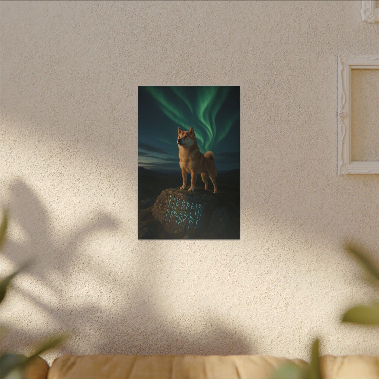 Guardian of the Northern Lights-Fantasy Dog Portraits - Fantasy Dog Portraits