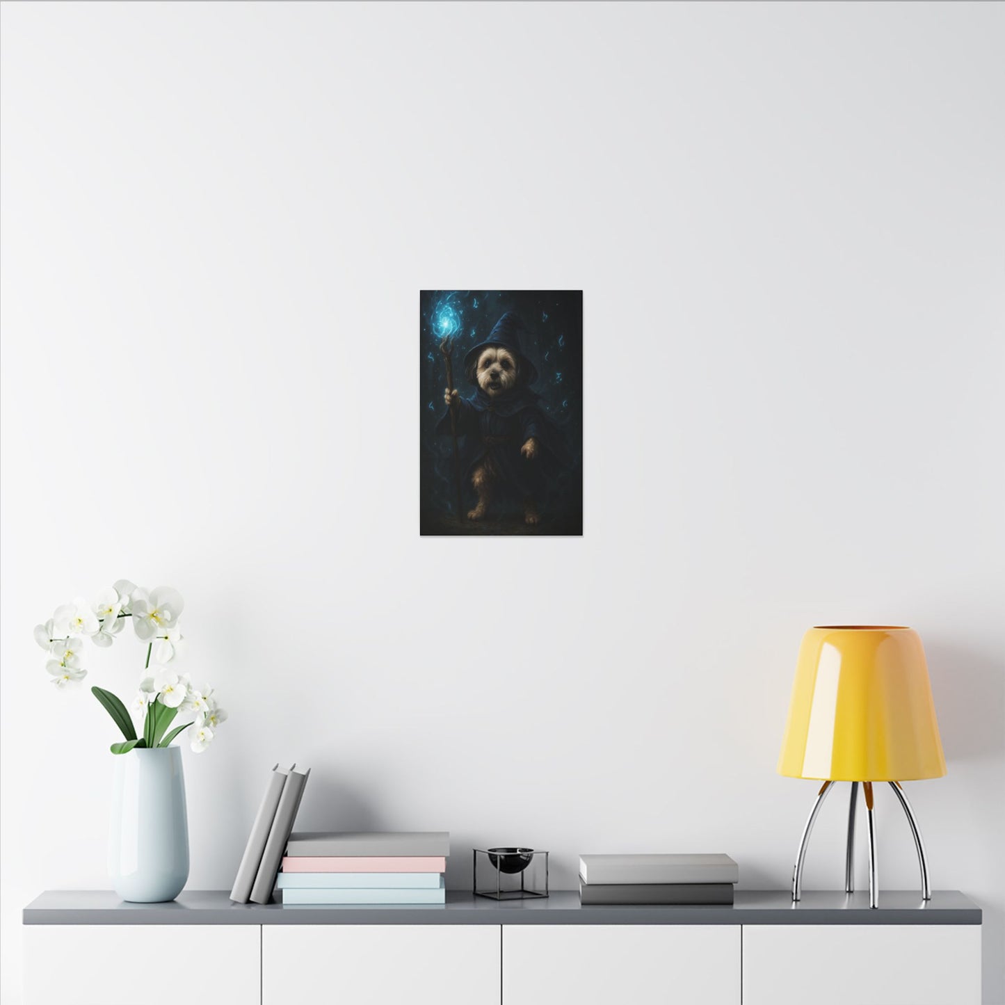 Magical Canine Conjurer-Fantasy Dog Portraits - Fantasy Dog Portraits