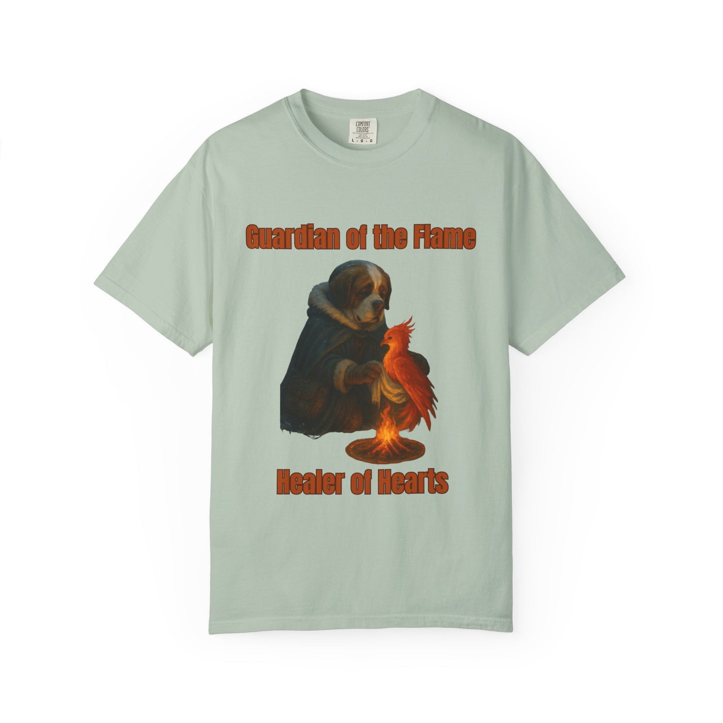 Flame Guardian-Fantasy Dog Portraits - Fantasy Dog Portraits