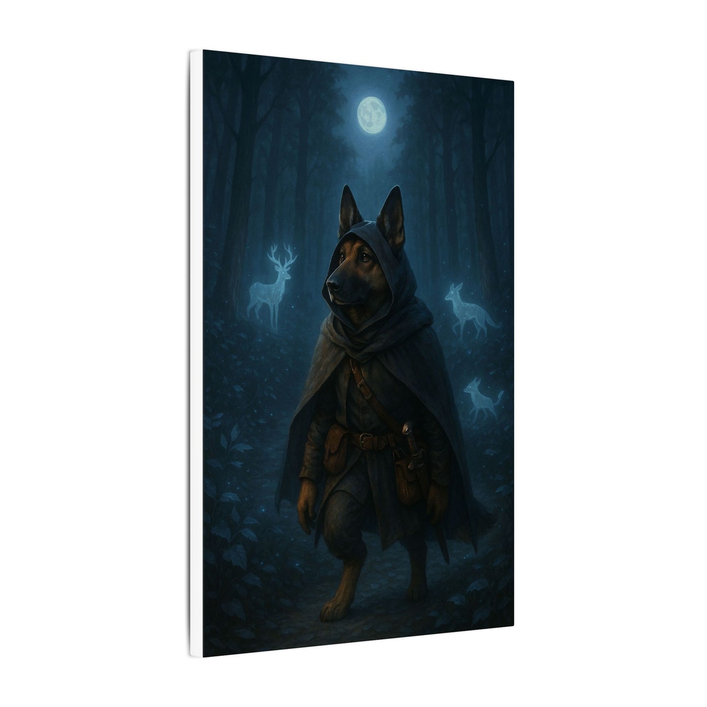 Guardian of the Misty Realm-Fantasy Dog Portraits - Fantasy Dog Portraits