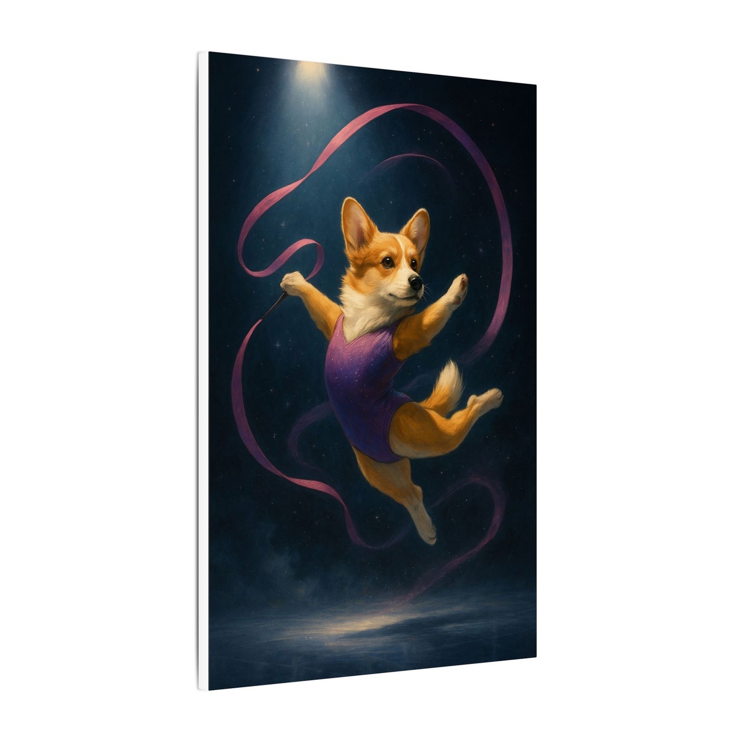 Cosmic Corgi Choreography-Fantasy Dog Portraits - Fantasy Dog Portraits