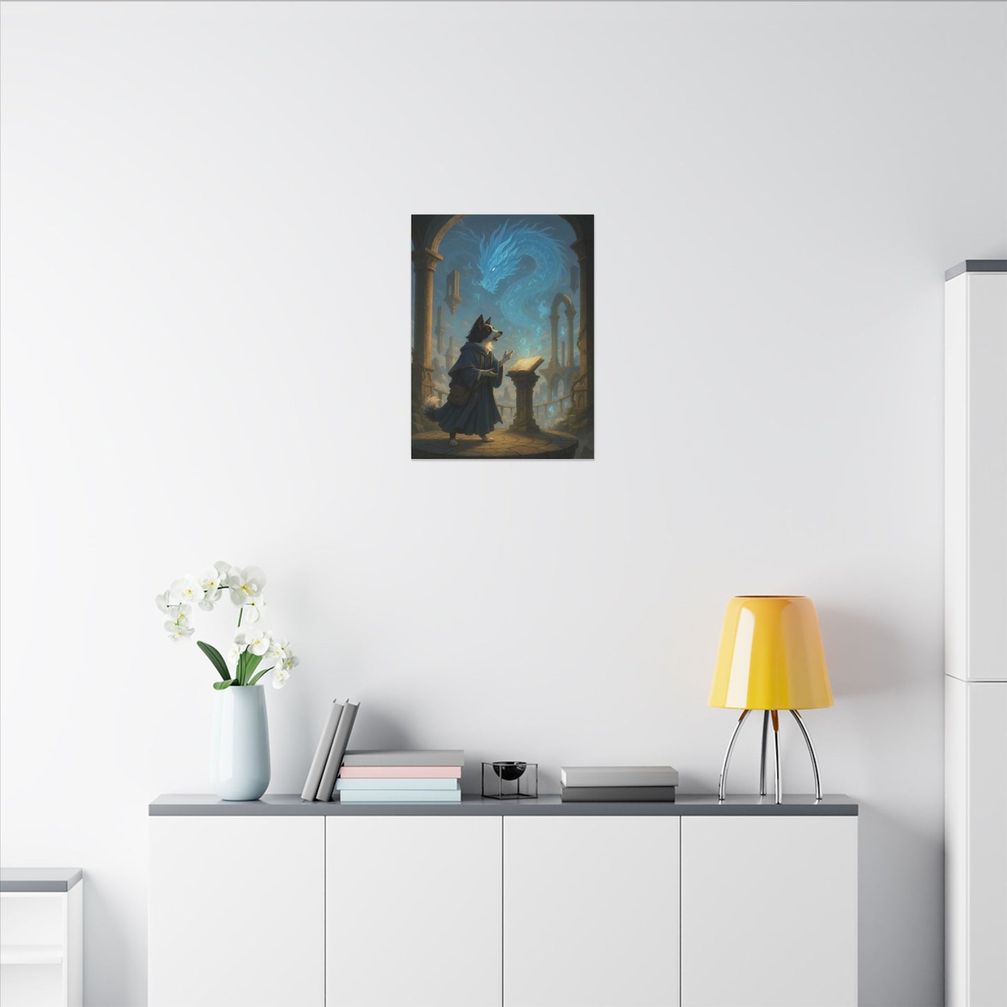 Mystic Canine Conjurer-Fantasy Dog Portraits - Fantasy Dog Portraits