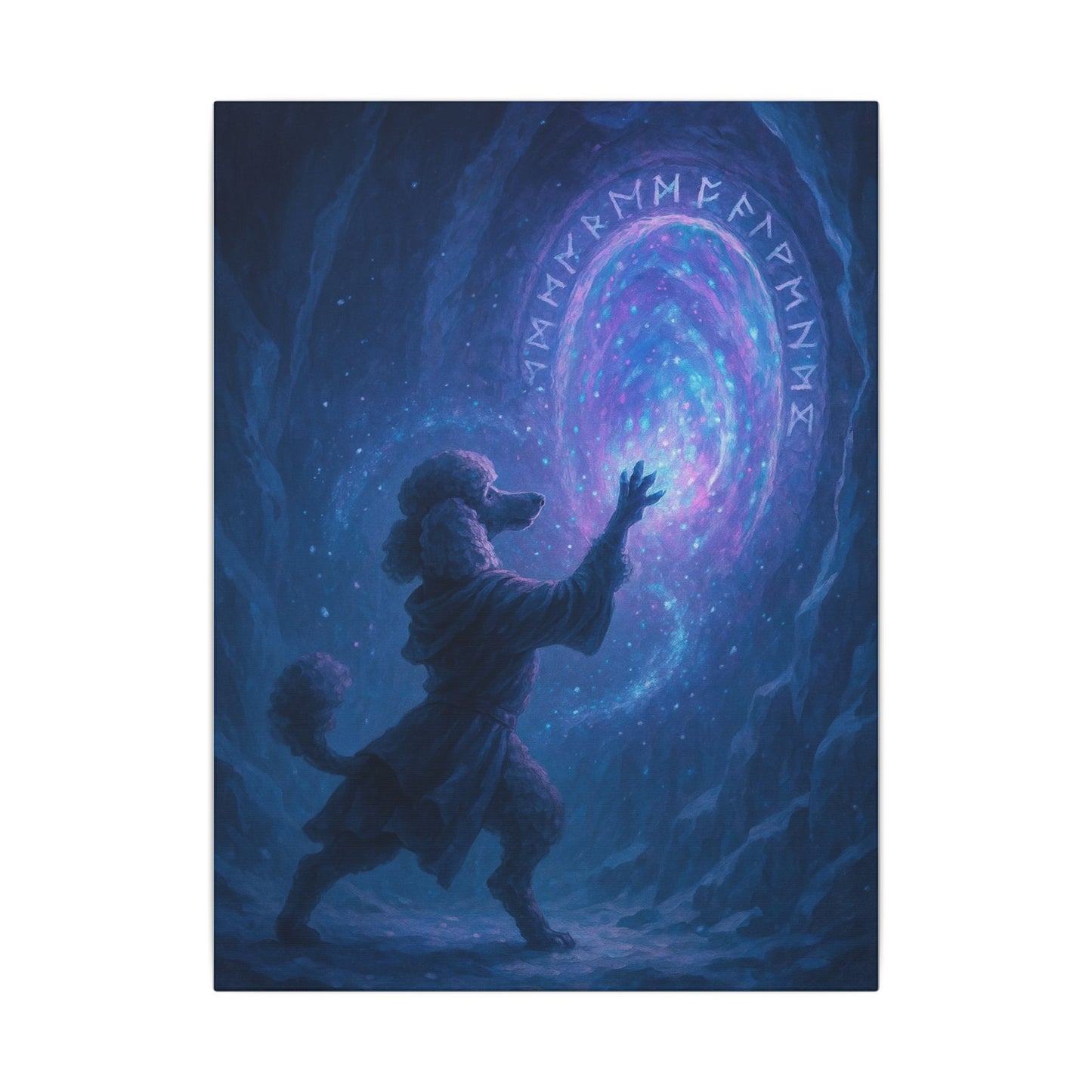 Cosmic Gateway-Fantasy Dog Portraits - Fantasy Dog Portraits