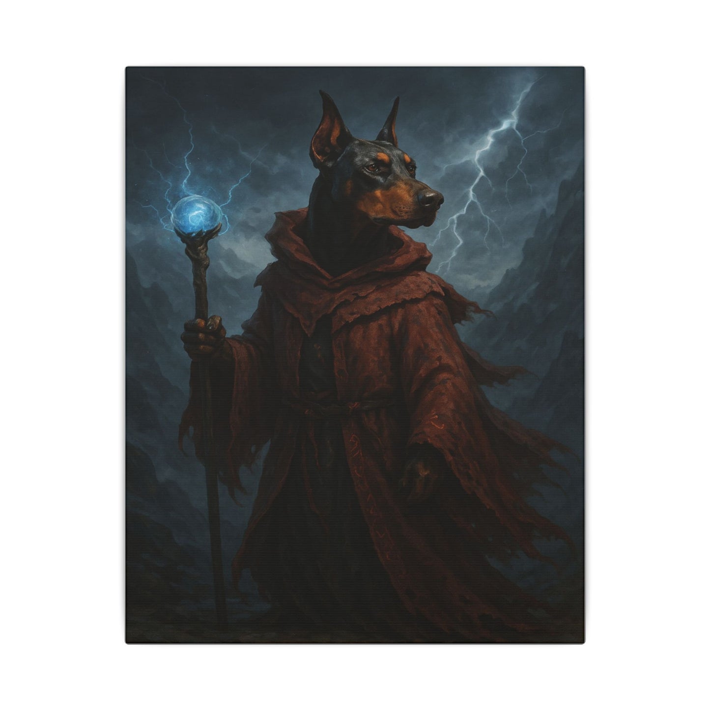 Canine Wizard-Fantasy Dog Portraits - Fantasy Dog Portraits