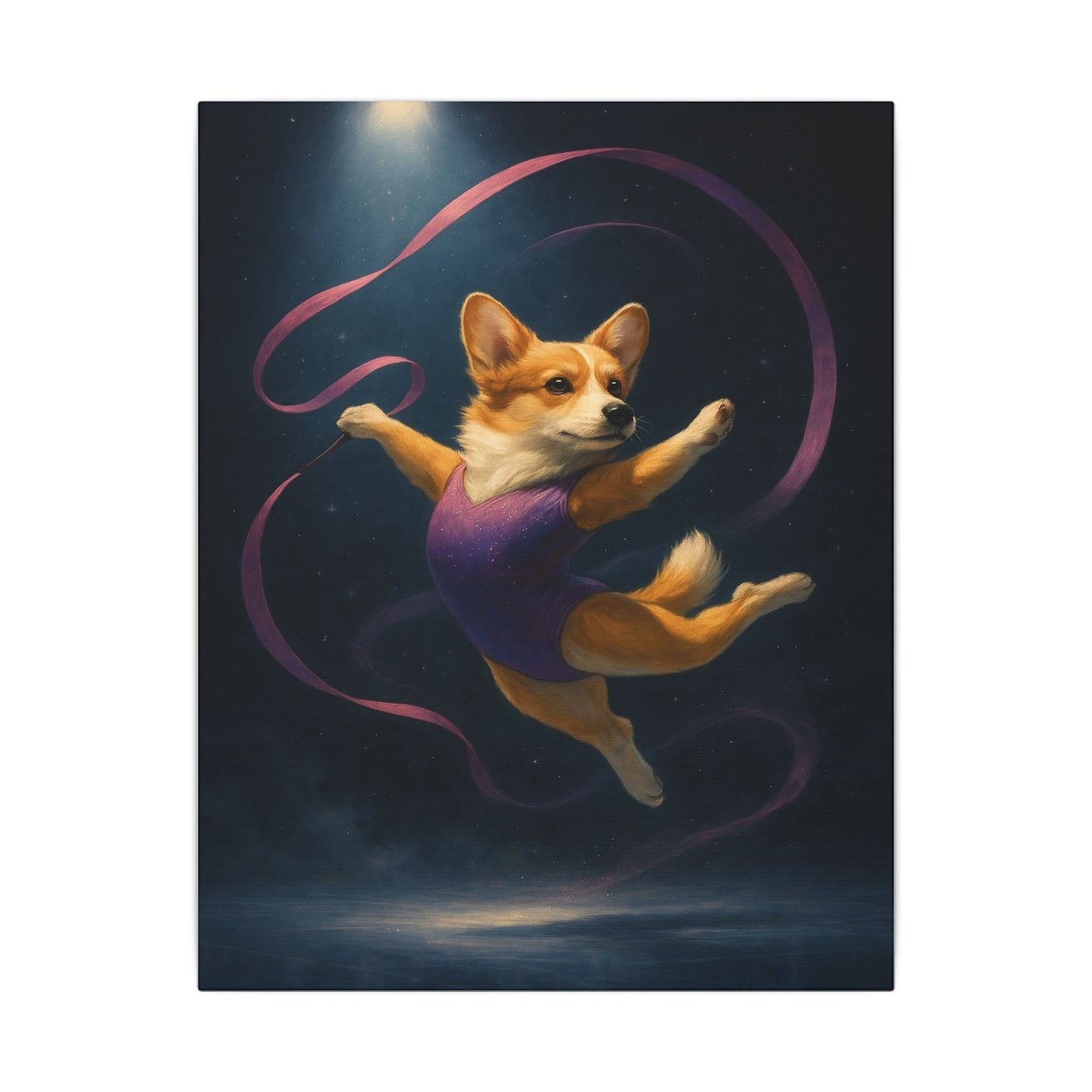 Cosmic Corgi Choreography-Fantasy Dog Portraits - Fantasy Dog Portraits