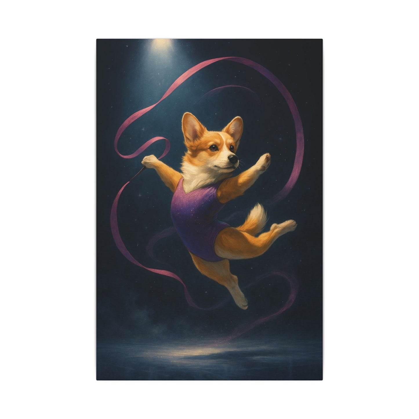 Cosmic Corgi Choreography-Fantasy Dog Portraits - Fantasy Dog Portraits