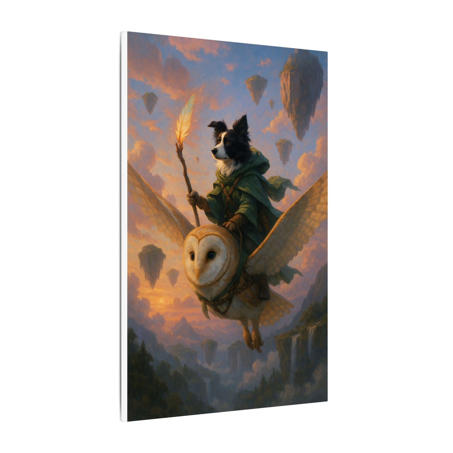 Skyward Companions-Fantasy Dog Portraits - Fantasy Dog Portraits