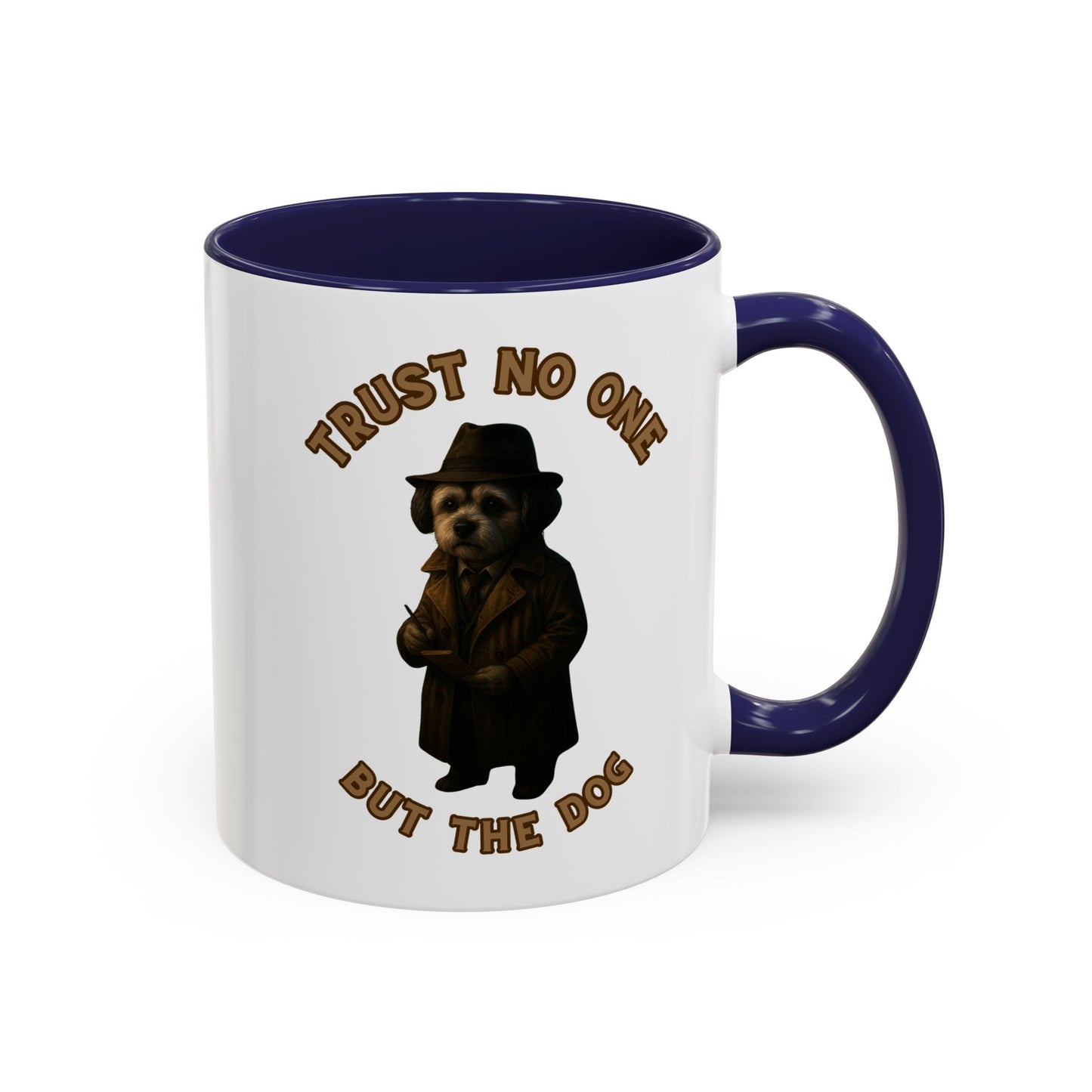 Accent Coffee Mug - Motivational Drinkware for Inspiration, Gift for Friends, Office Decor, Cozy Mornings, Unique Coffee Gift - Fantasy Dog Portraits