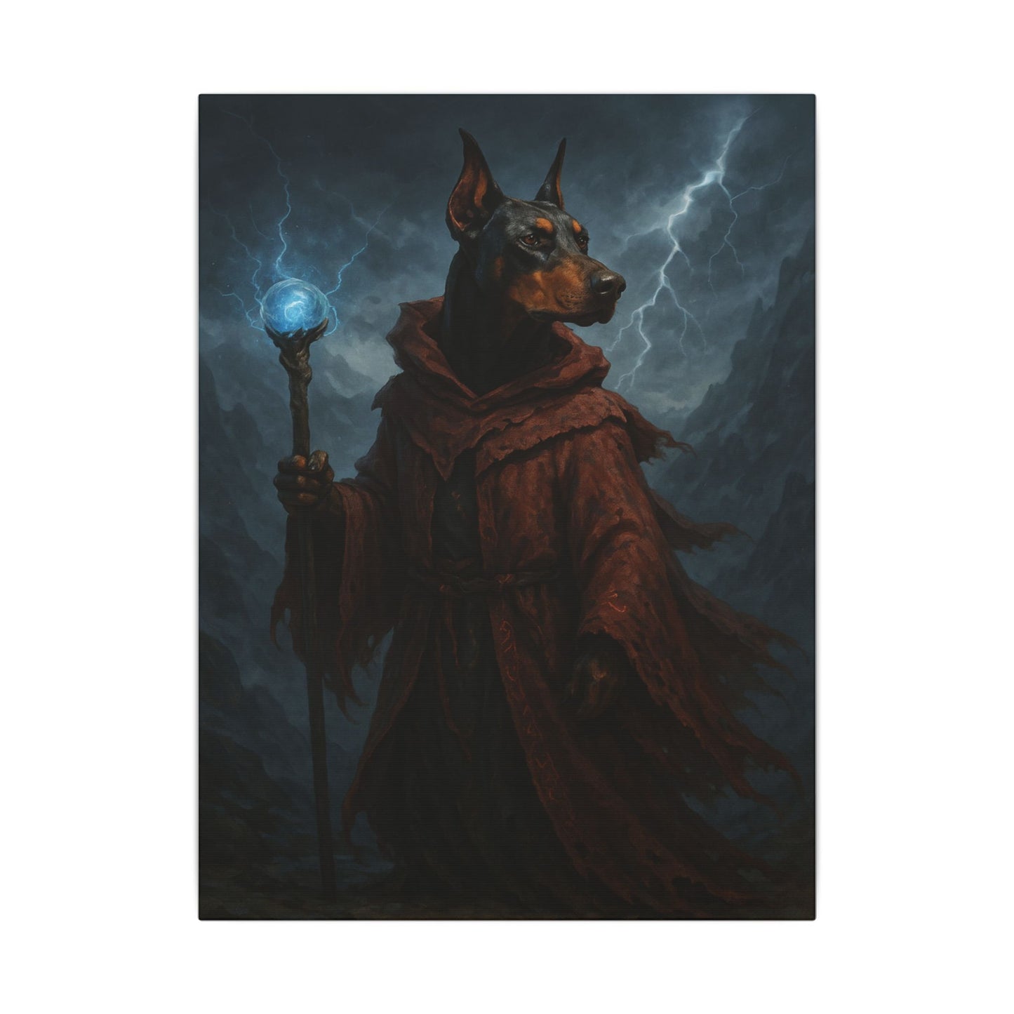 Canine Wizard-Fantasy Dog Portraits - Fantasy Dog Portraits