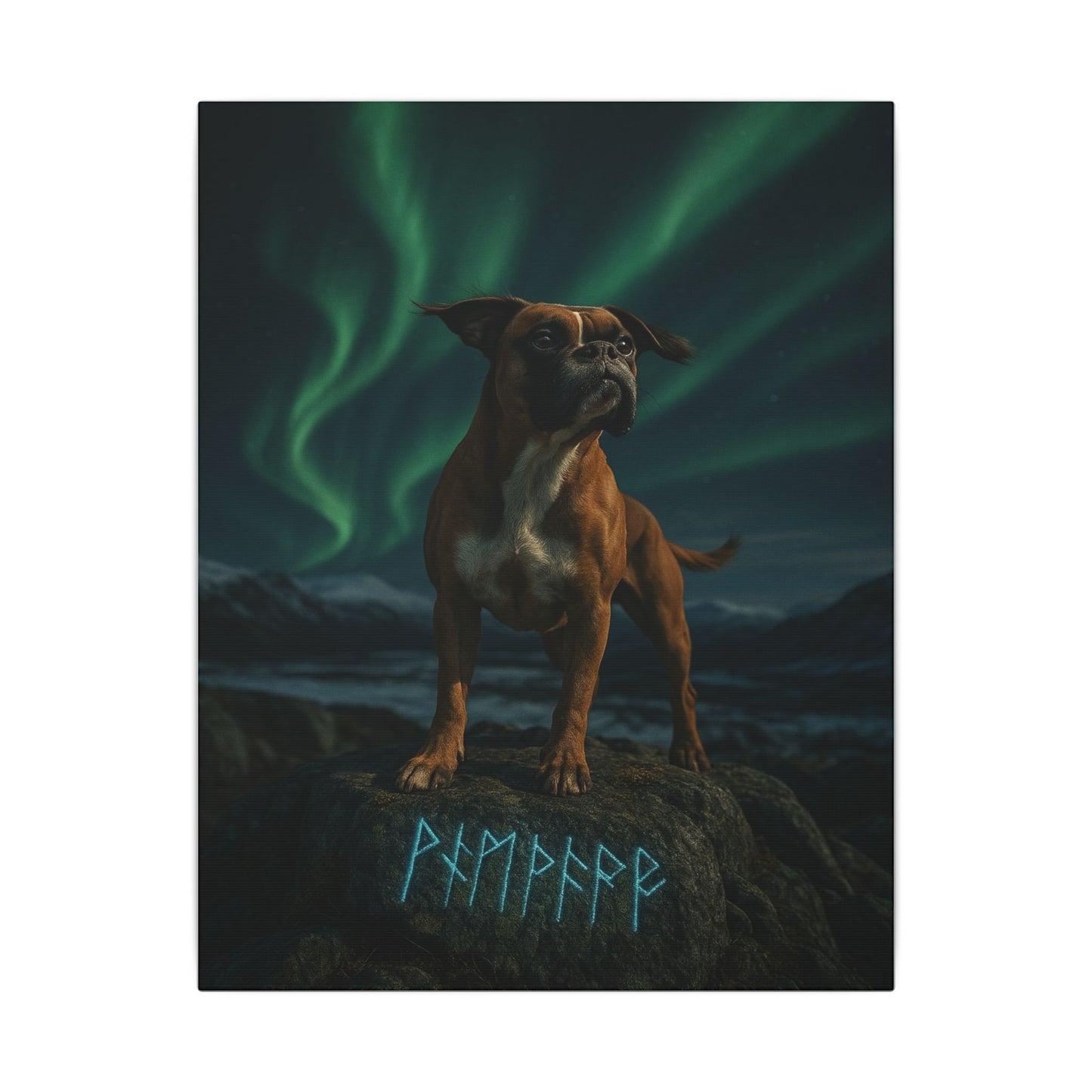 Rune Keeper-Fantasy Dog Portraits - Fantasy Dog Portraits