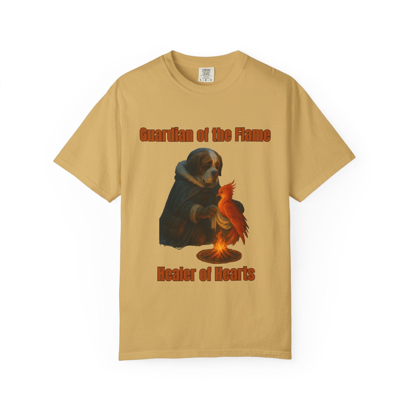 Flame Guardian-Fantasy Dog Portraits - Fantasy Dog Portraits