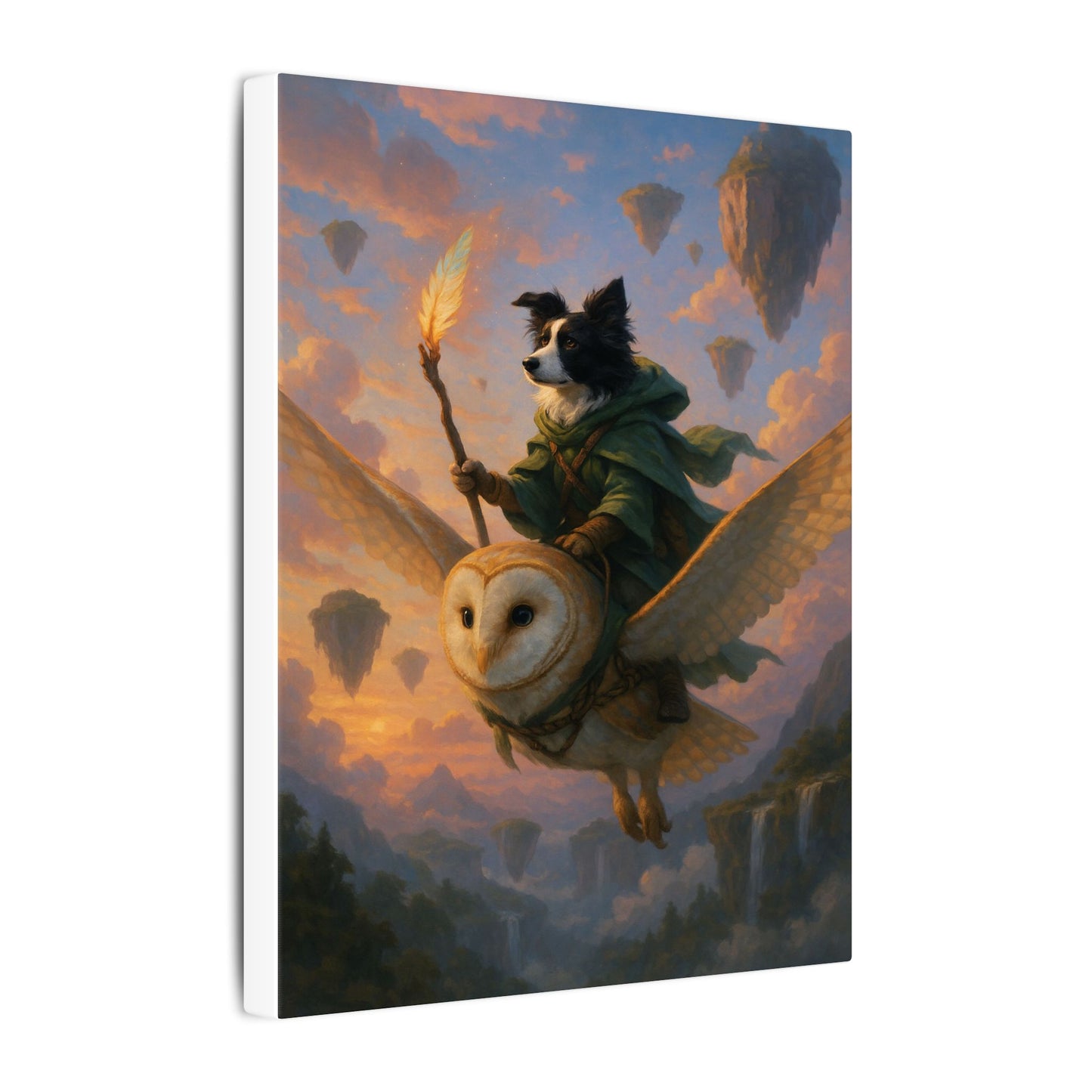 Skyward Companions-Fantasy Dog Portraits - Fantasy Dog Portraits