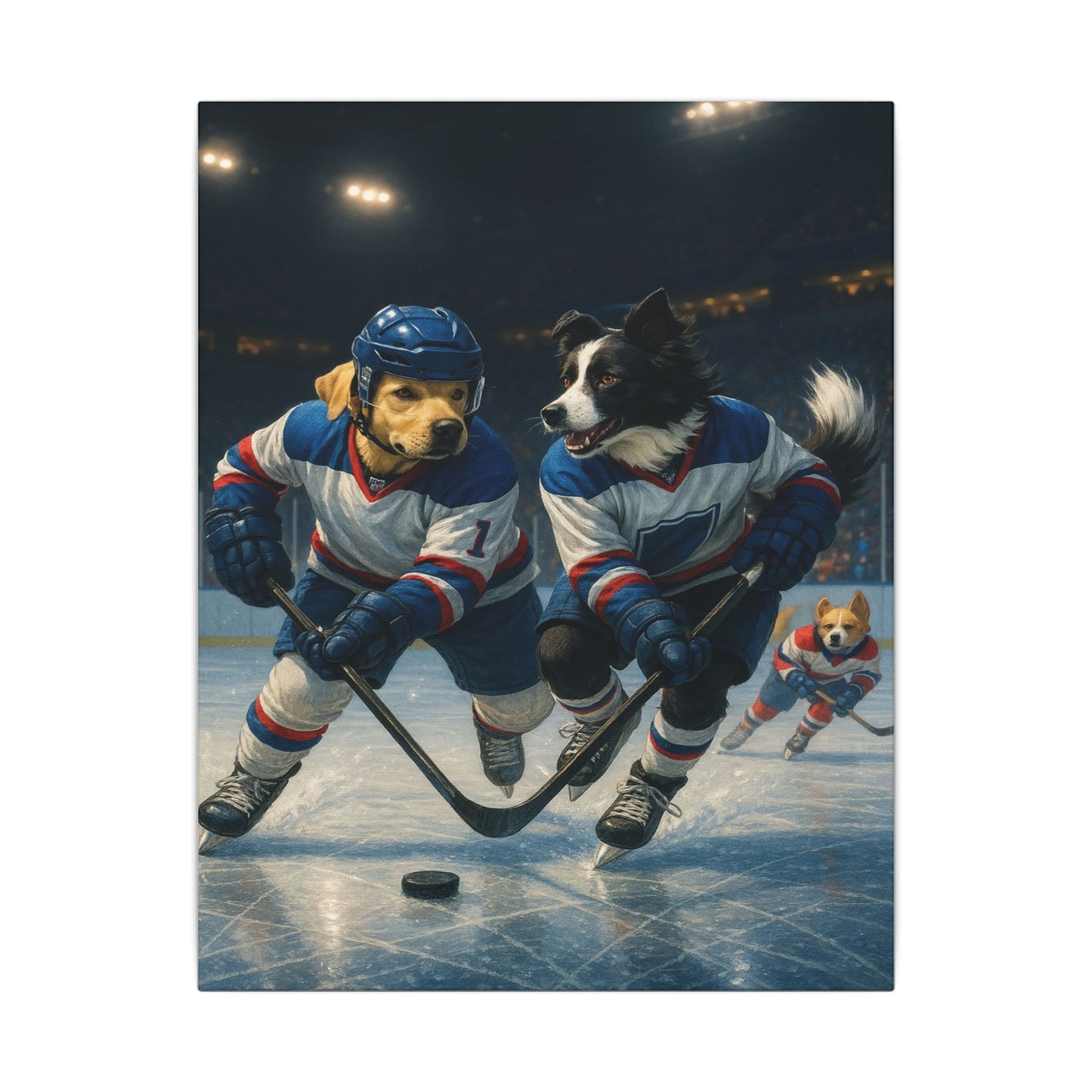 Rink Rivals-Fantasy Dog Portraits - Fantasy Dog Portraits