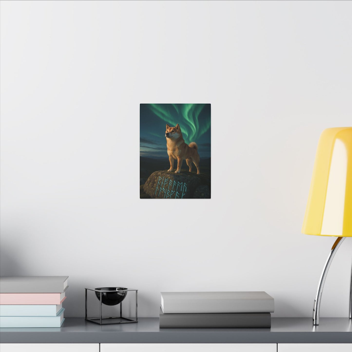Guardian of the Northern Lights-Fantasy Dog Portraits - Fantasy Dog Portraits