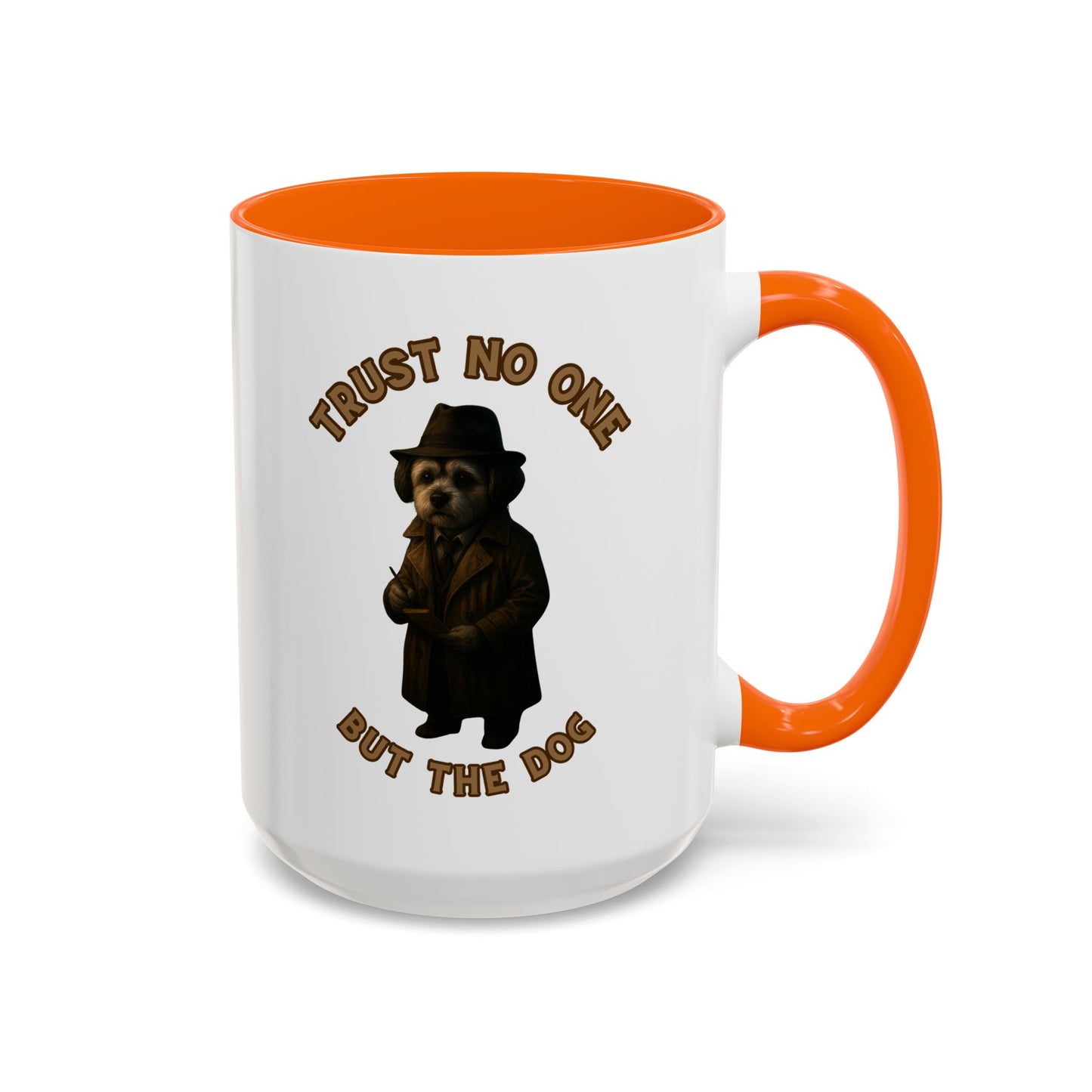 Accent Coffee Mug - Motivational Drinkware for Inspiration, Gift for Friends, Office Decor, Cozy Mornings, Unique Coffee Gift - Fantasy Dog Portraits