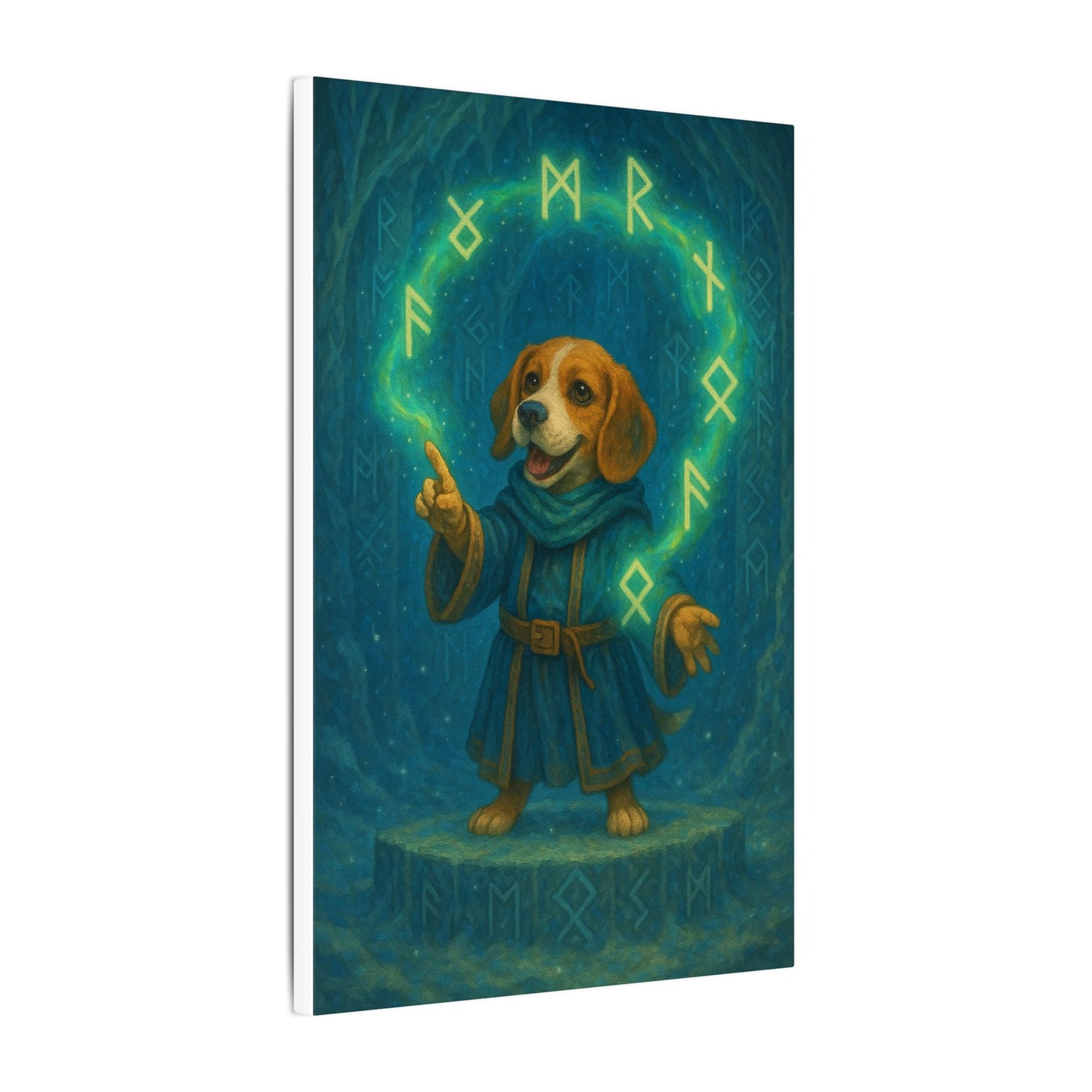 Mystic Beagle-Fantasy Dog Portraits - Fantasy Dog Portraits