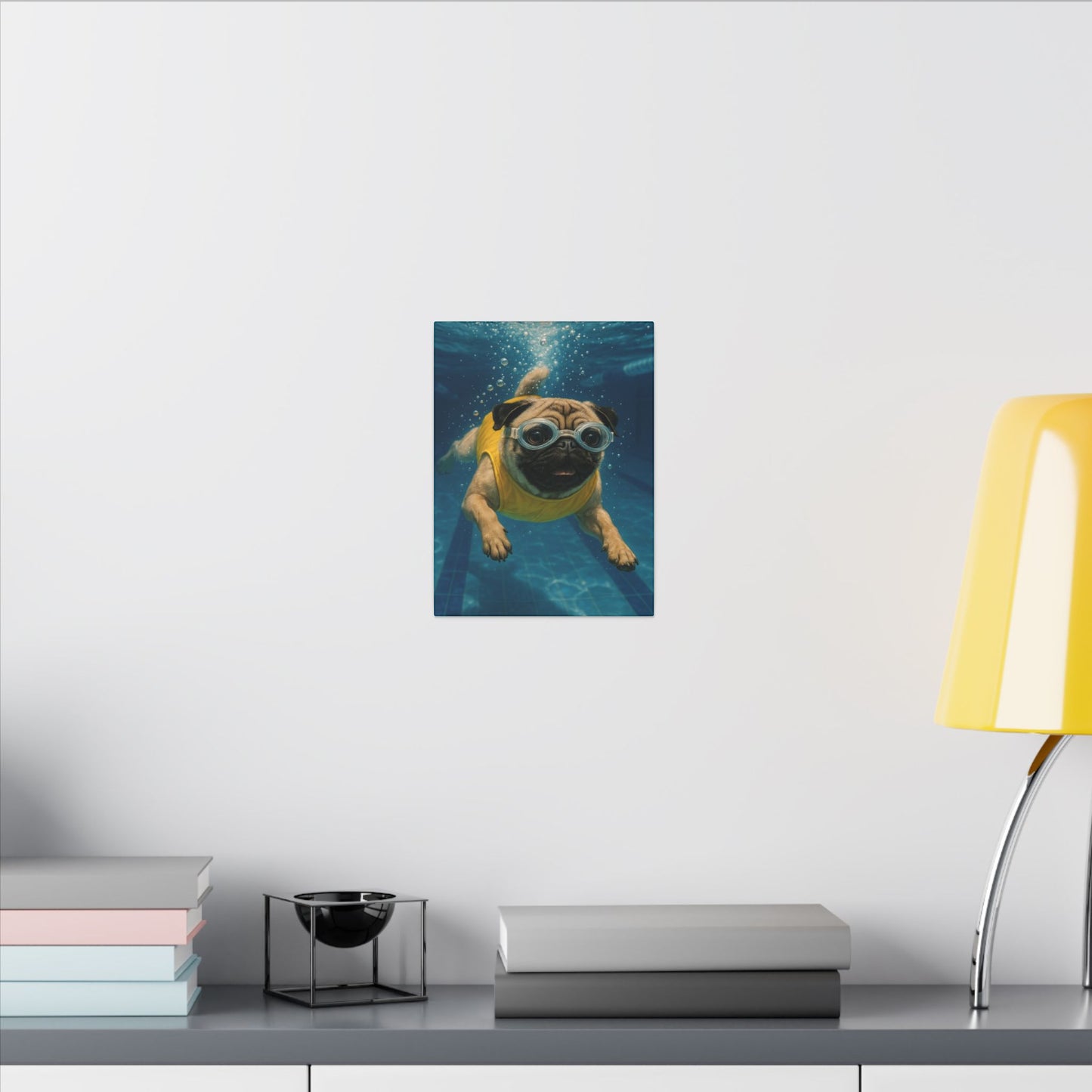 Swimming Sensation-Fantasy Dog Portraits - Fantasy Dog Portraits