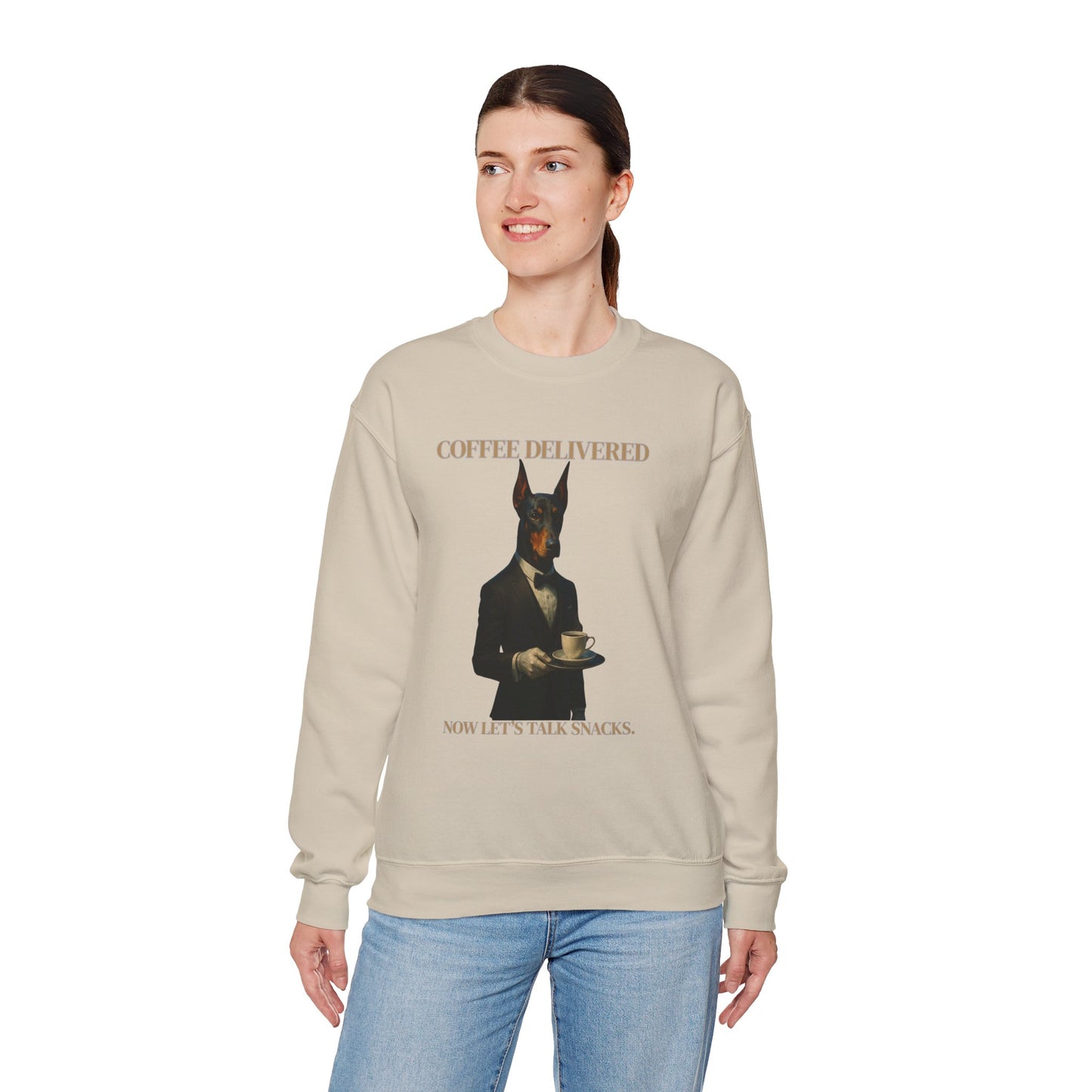 Posh Pooch Serving CoffeeFantasy Dog Portraits