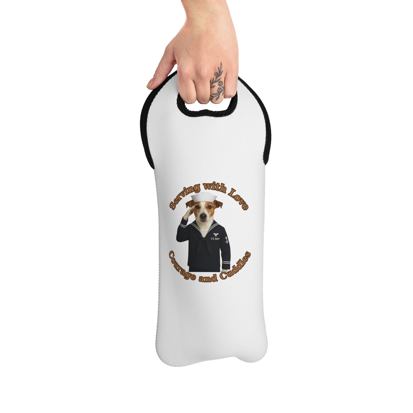 Navy serving with love - Fantasy Dog Portraits