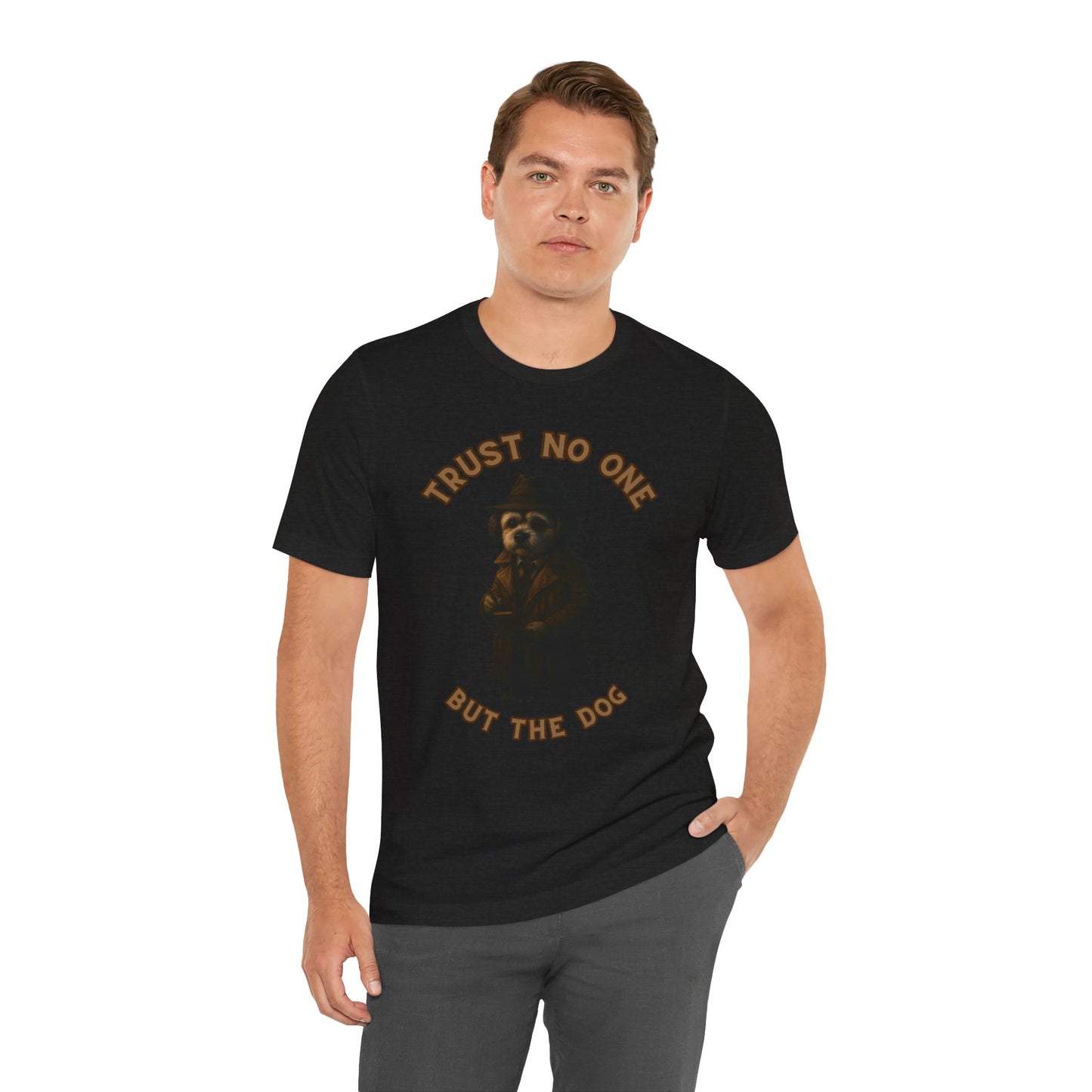 Detective Dog Tee - Fantasy Dog Portraits