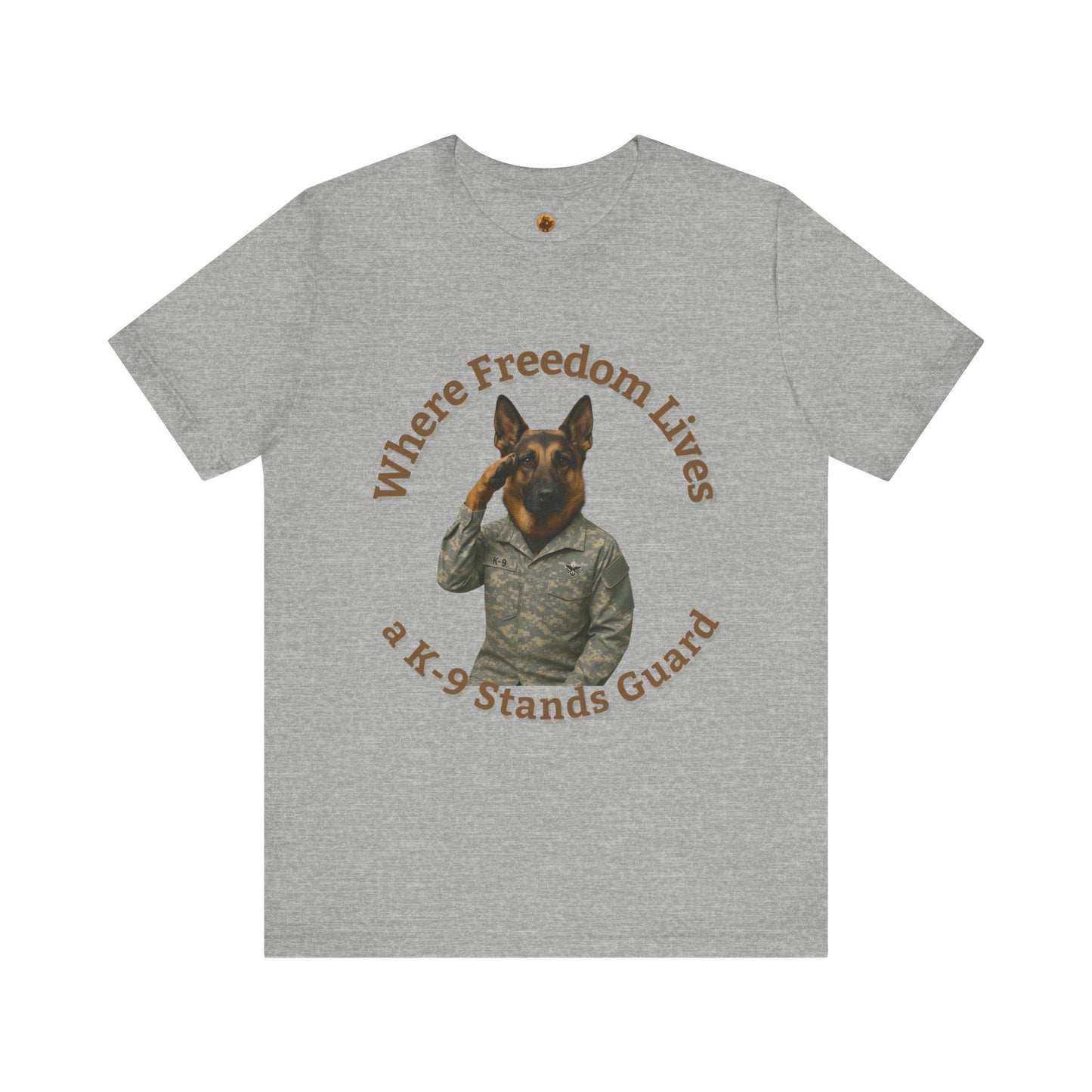 Air Force Dog Tee - Fantasy Dog Portraits
