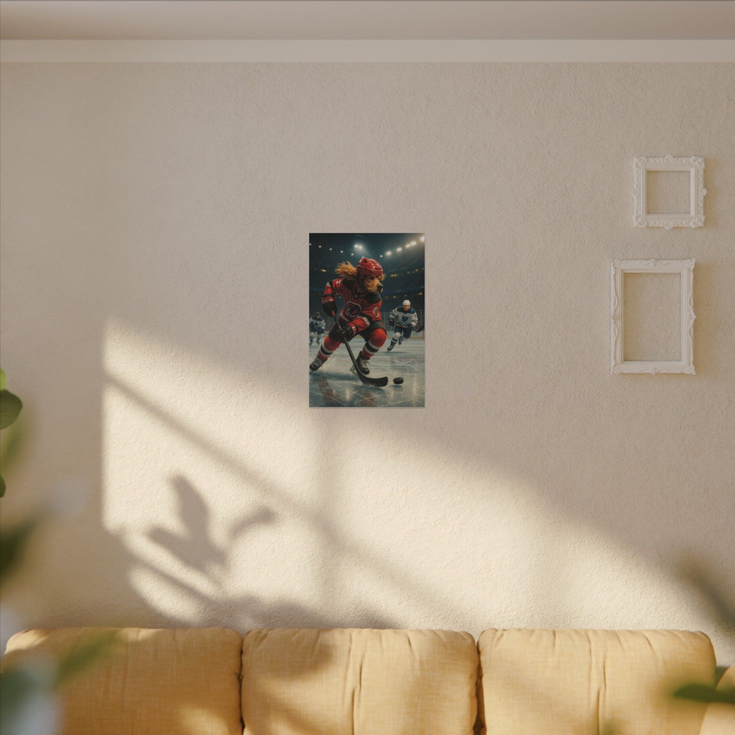 Golden Striker-Fantasy Dog Portraits - Fantasy Dog Portraits
