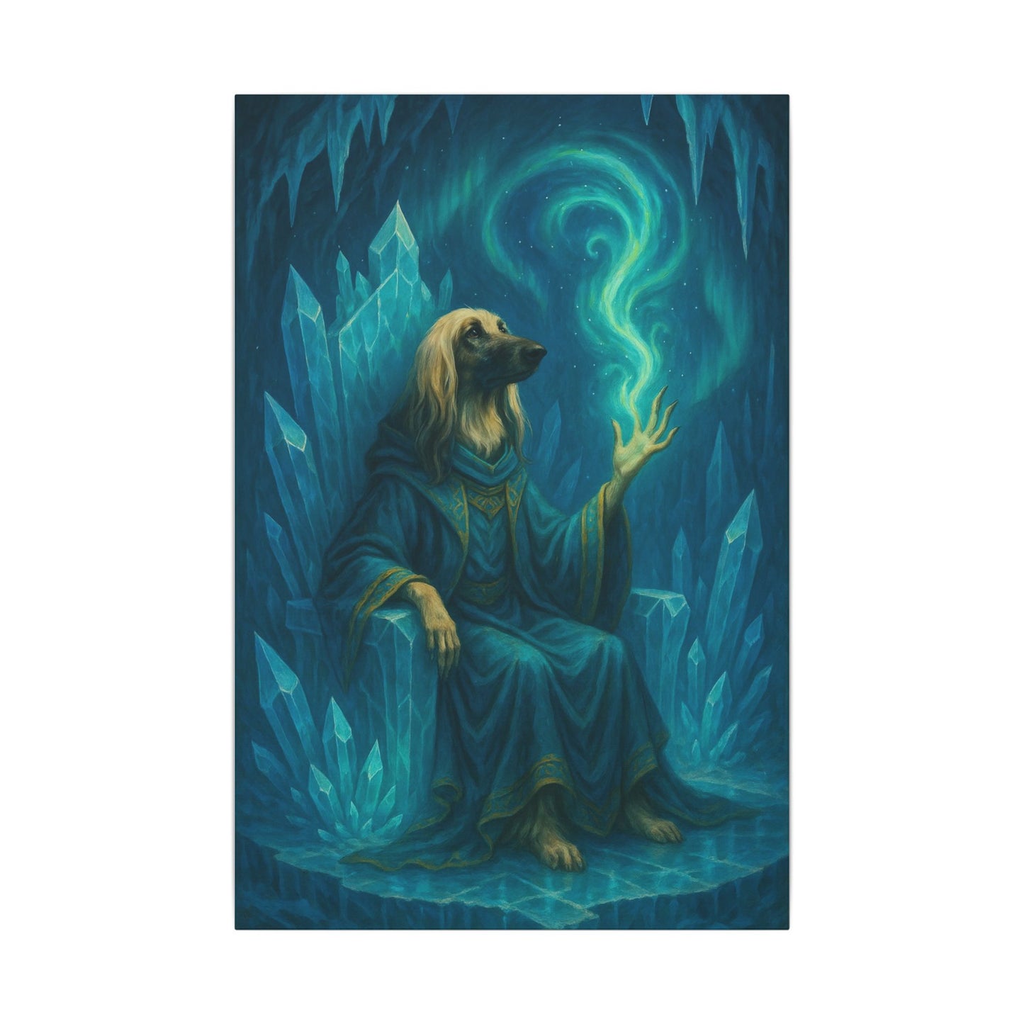 Canine Sorcerer's Realm-Fantasy Dog Portraits - Fantasy Dog Portraits