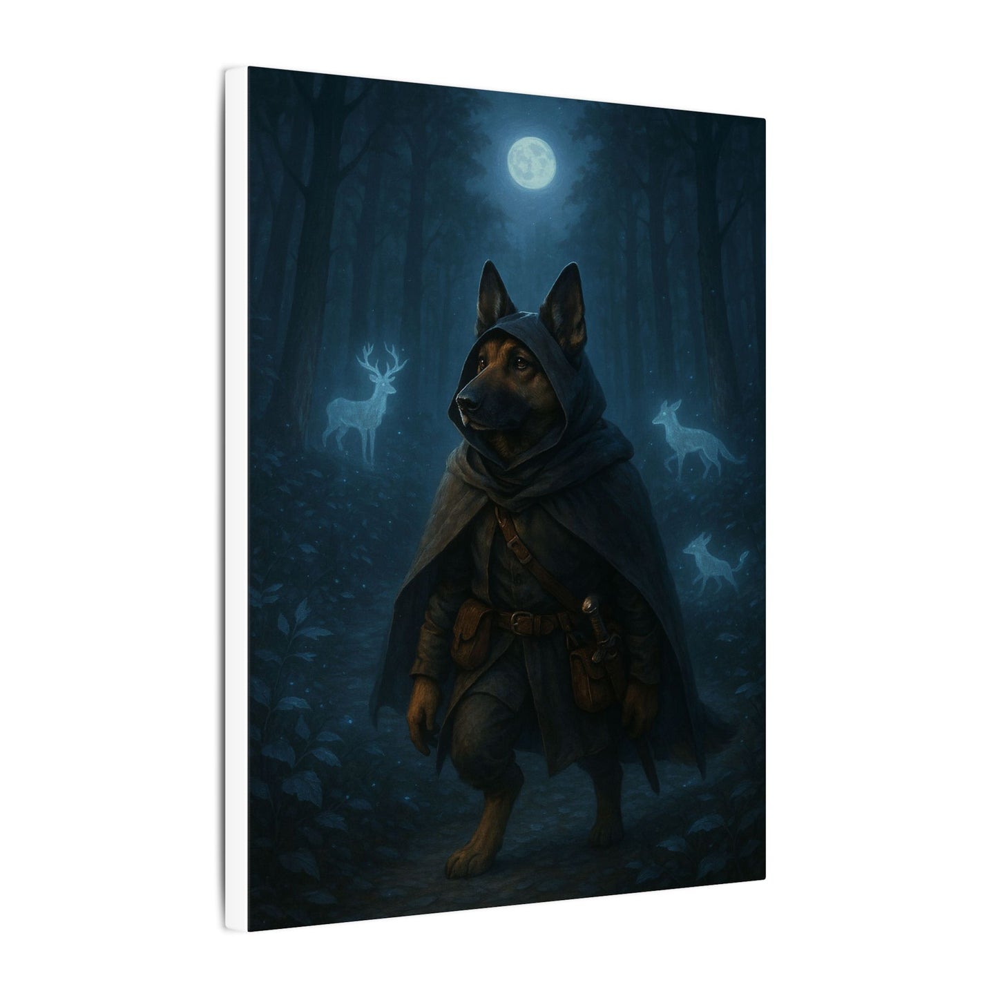 Guardian of the Misty Realm-Fantasy Dog Portraits - Fantasy Dog Portraits