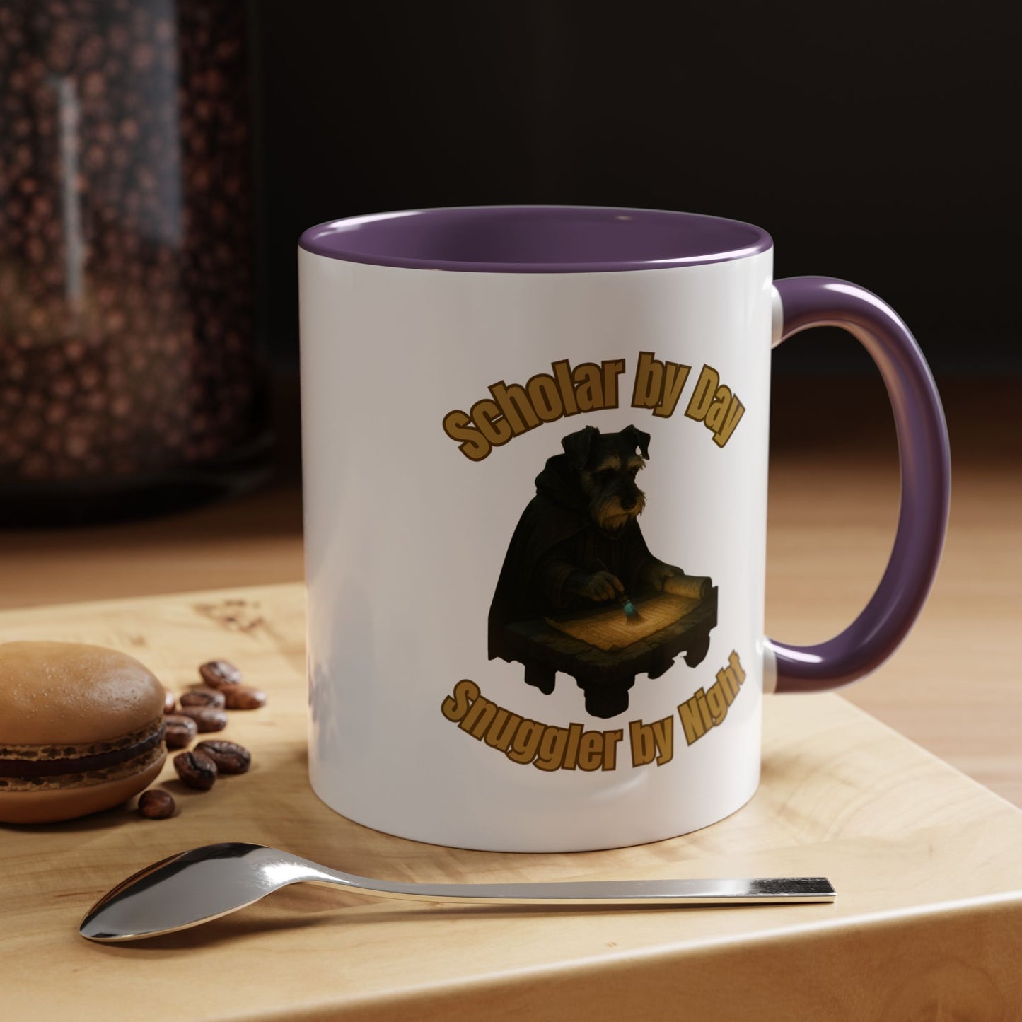 Scholar's Midnight Musings-Fantasy Dog Portraits