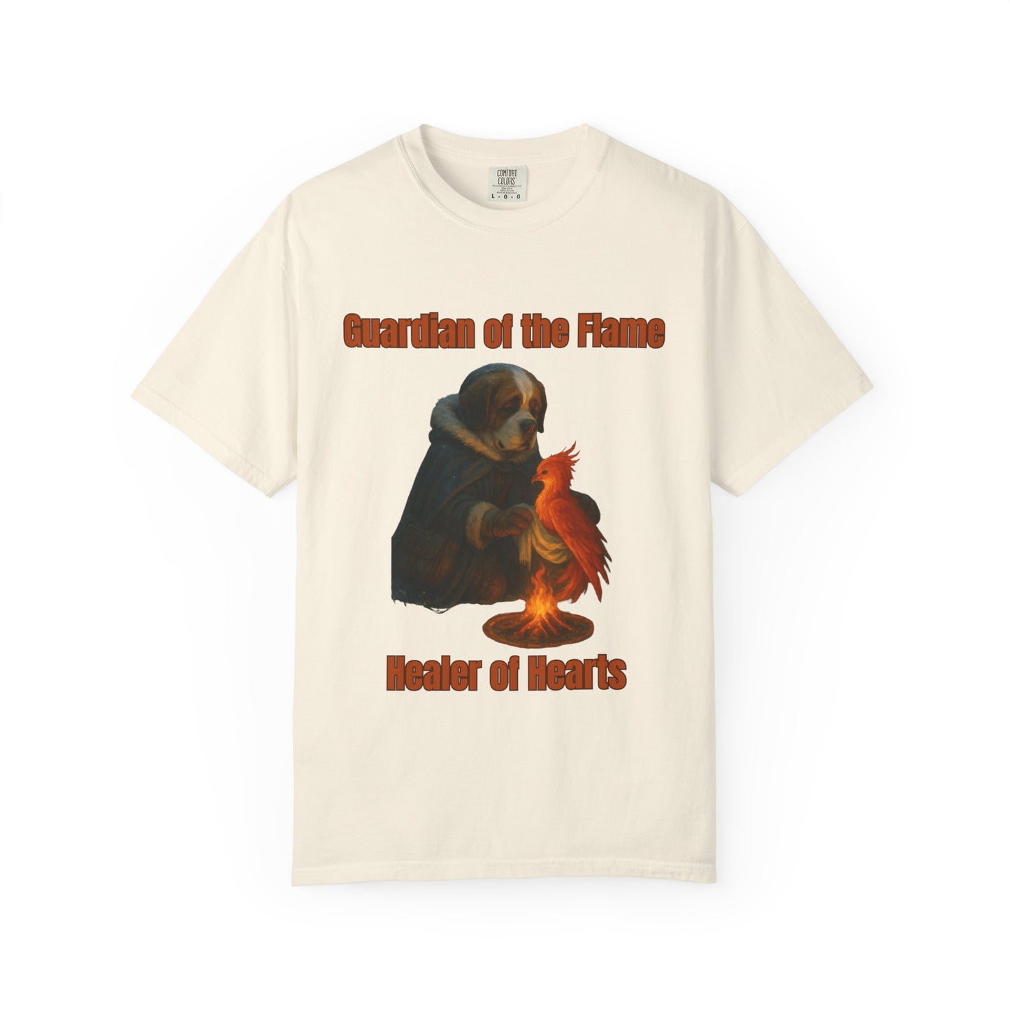 Flame Guardian-Fantasy Dog Portraits - Fantasy Dog Portraits
