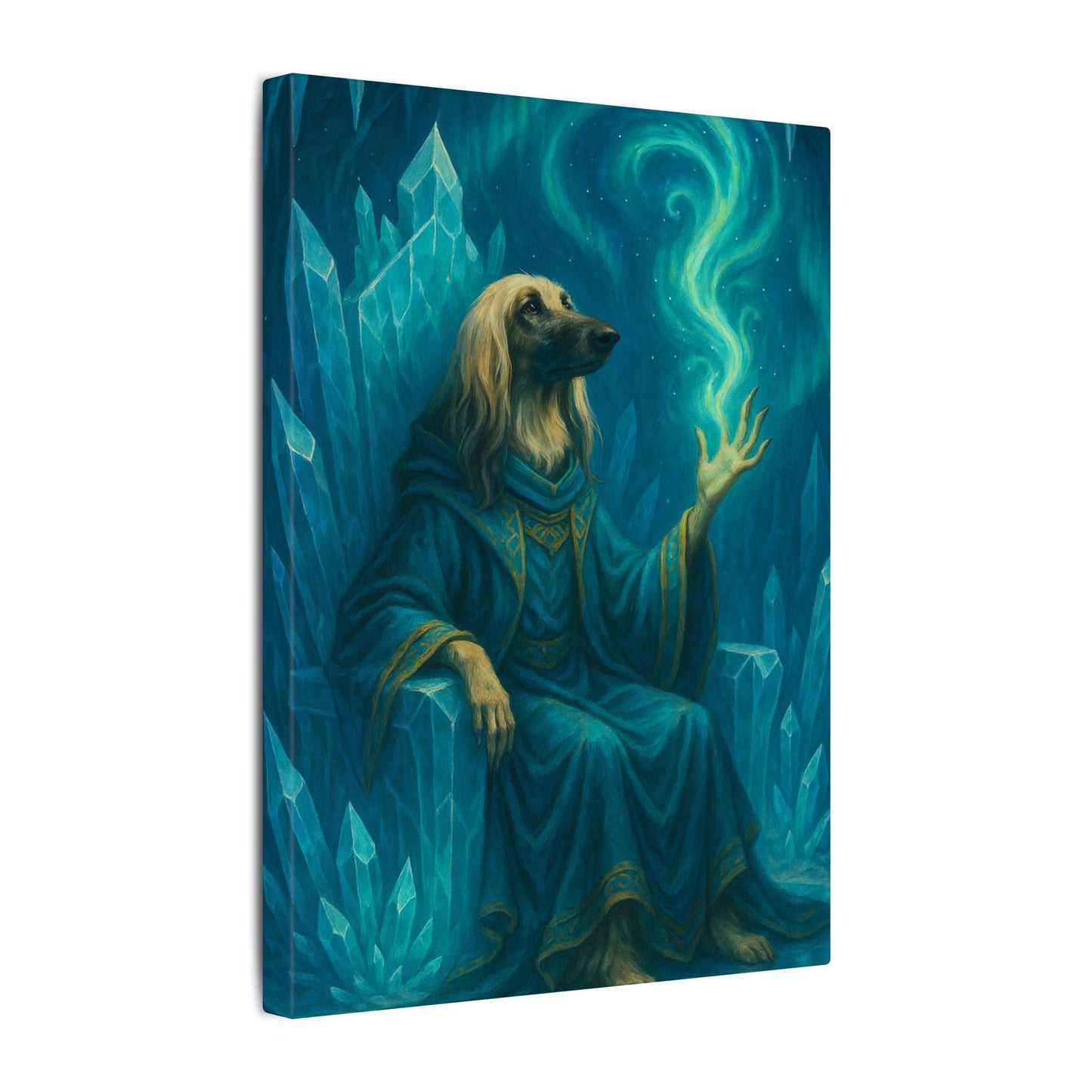 Canine Sorcerer's Realm-Fantasy Dog Portraits - Fantasy Dog Portraits