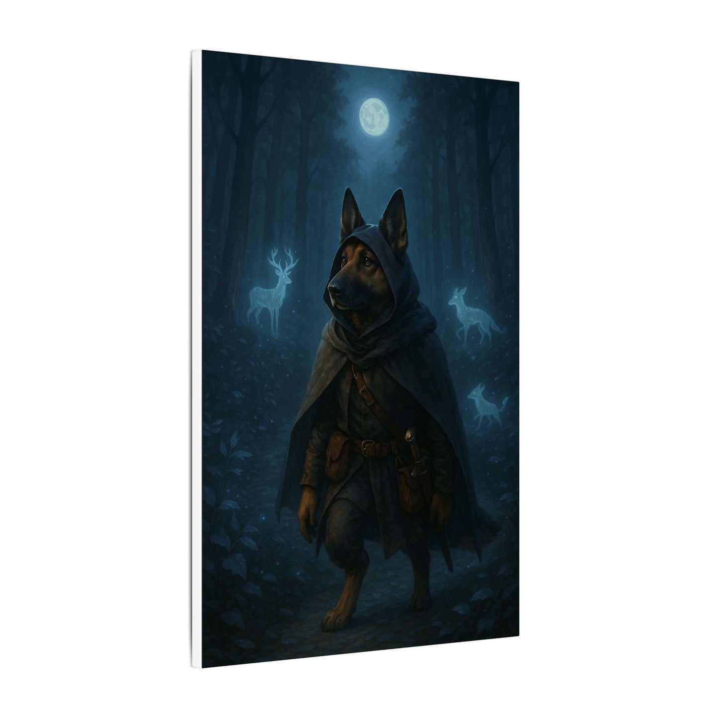 Guardian of the Misty Realm-Fantasy Dog Portraits - Fantasy Dog Portraits