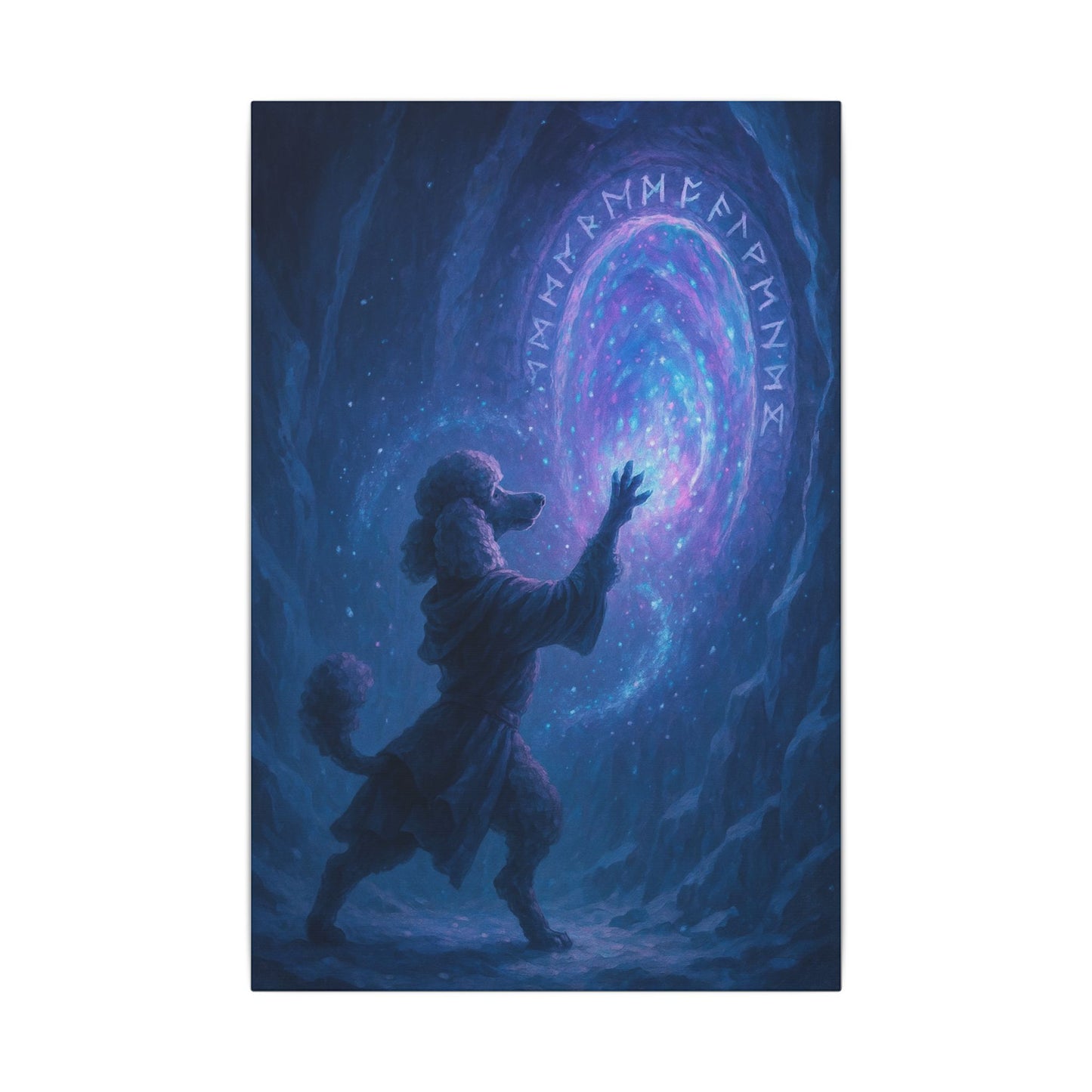 Cosmic Gateway-Fantasy Dog Portraits - Fantasy Dog Portraits