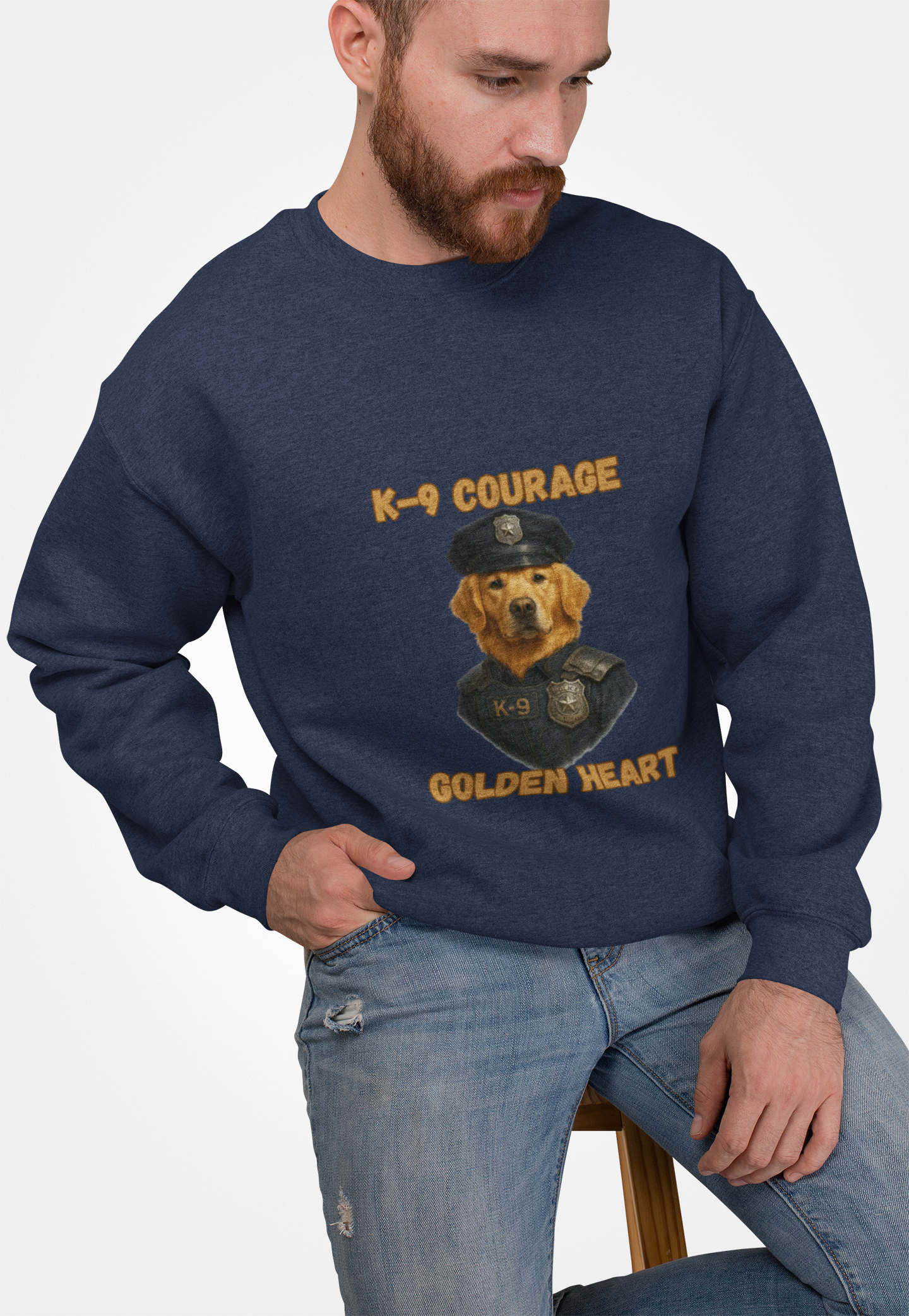 k-9 cop Fantasy Dog Portraits