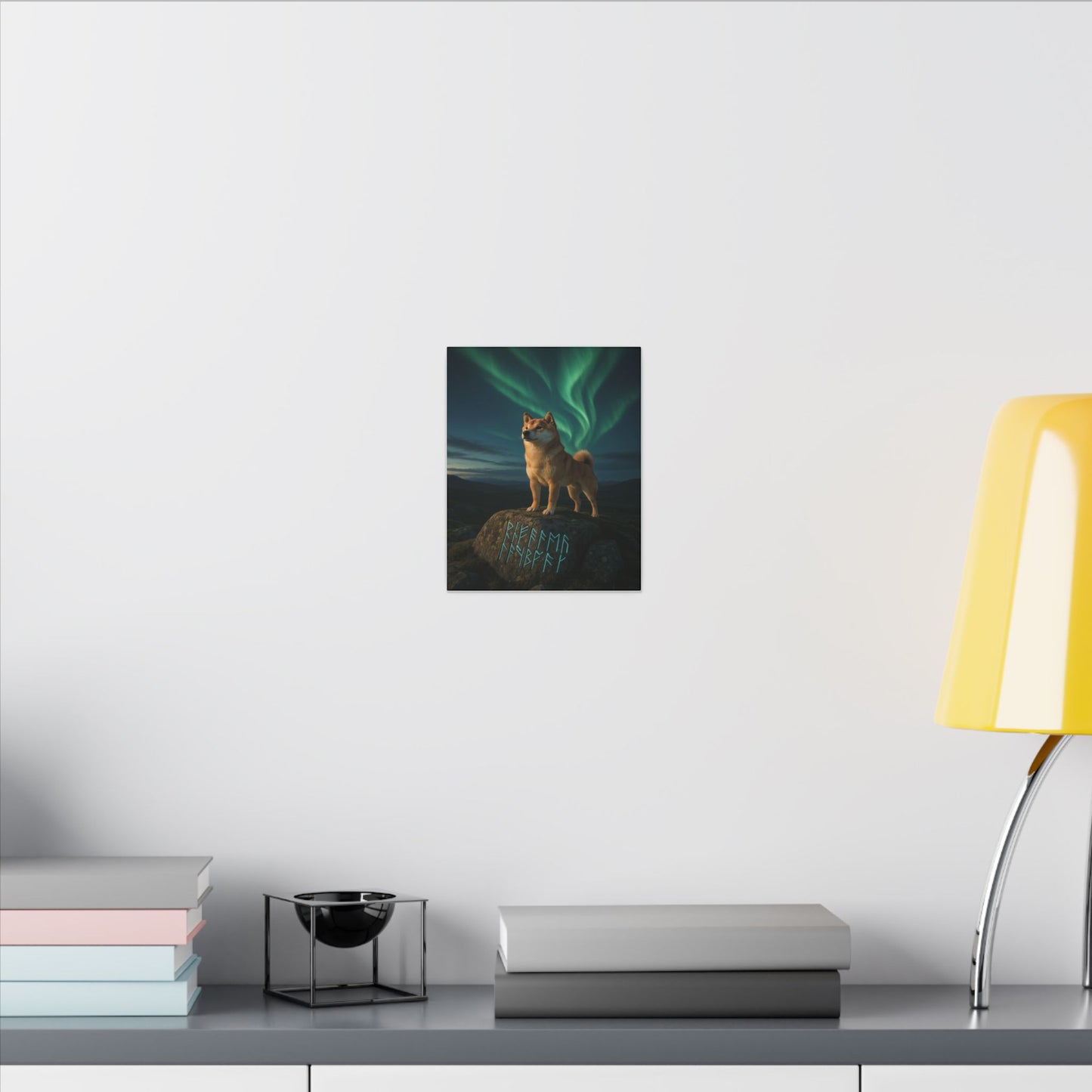 Guardian of the Northern Lights-Fantasy Dog Portraits - Fantasy Dog Portraits