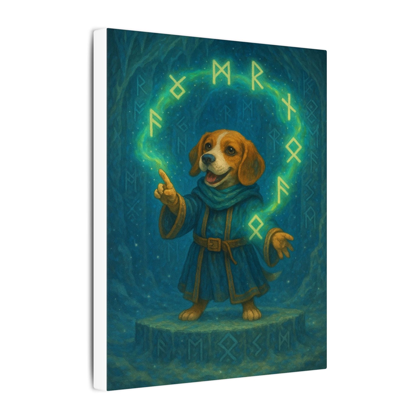 Mystic Beagle-Fantasy Dog Portraits - Fantasy Dog Portraits