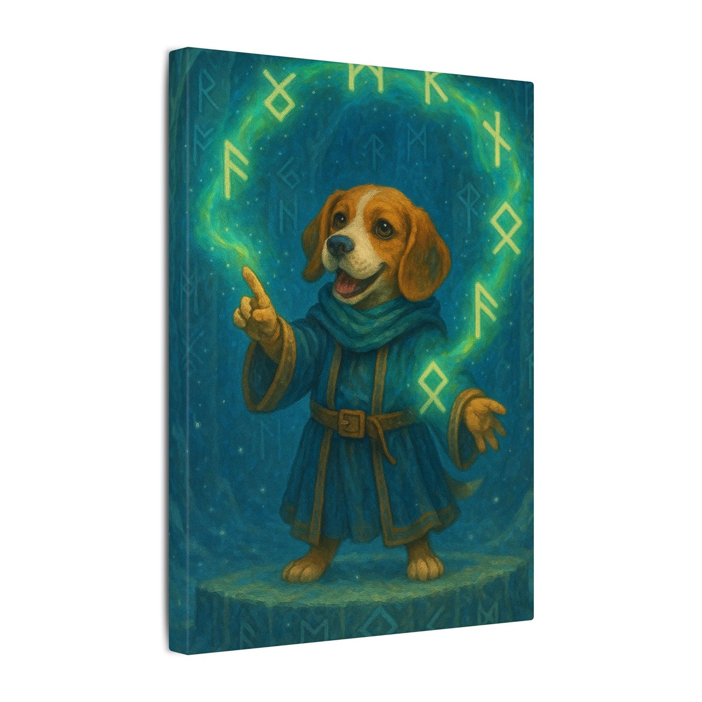 Mystic Beagle-Fantasy Dog Portraits - Fantasy Dog Portraits