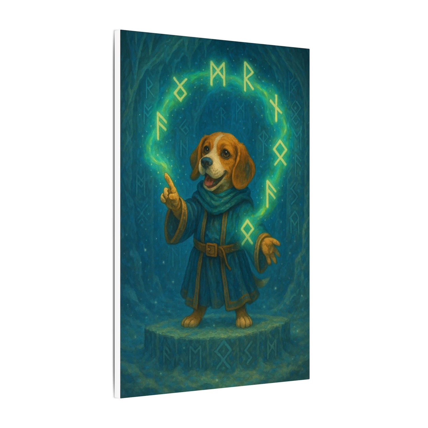 Mystic Beagle-Fantasy Dog Portraits - Fantasy Dog Portraits