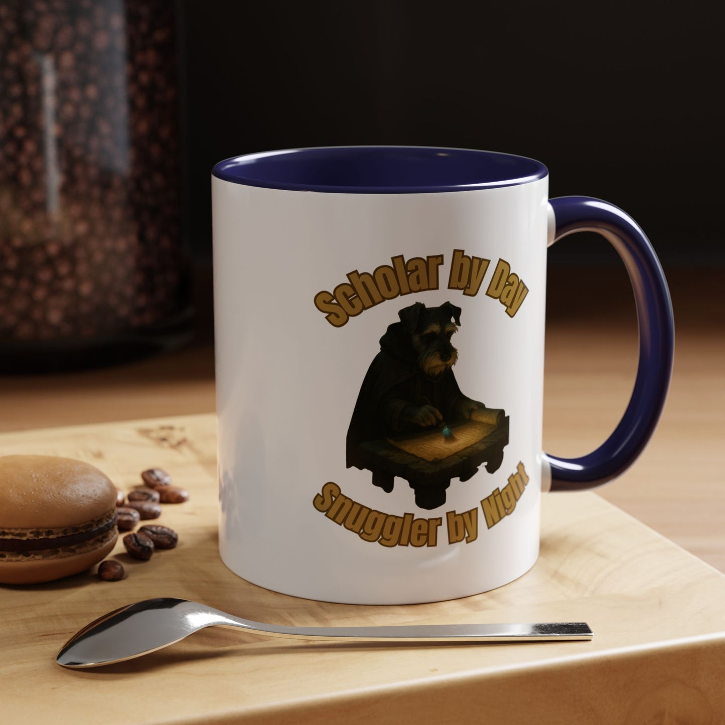 Scholar's Midnight Musings-Fantasy Dog Portraits