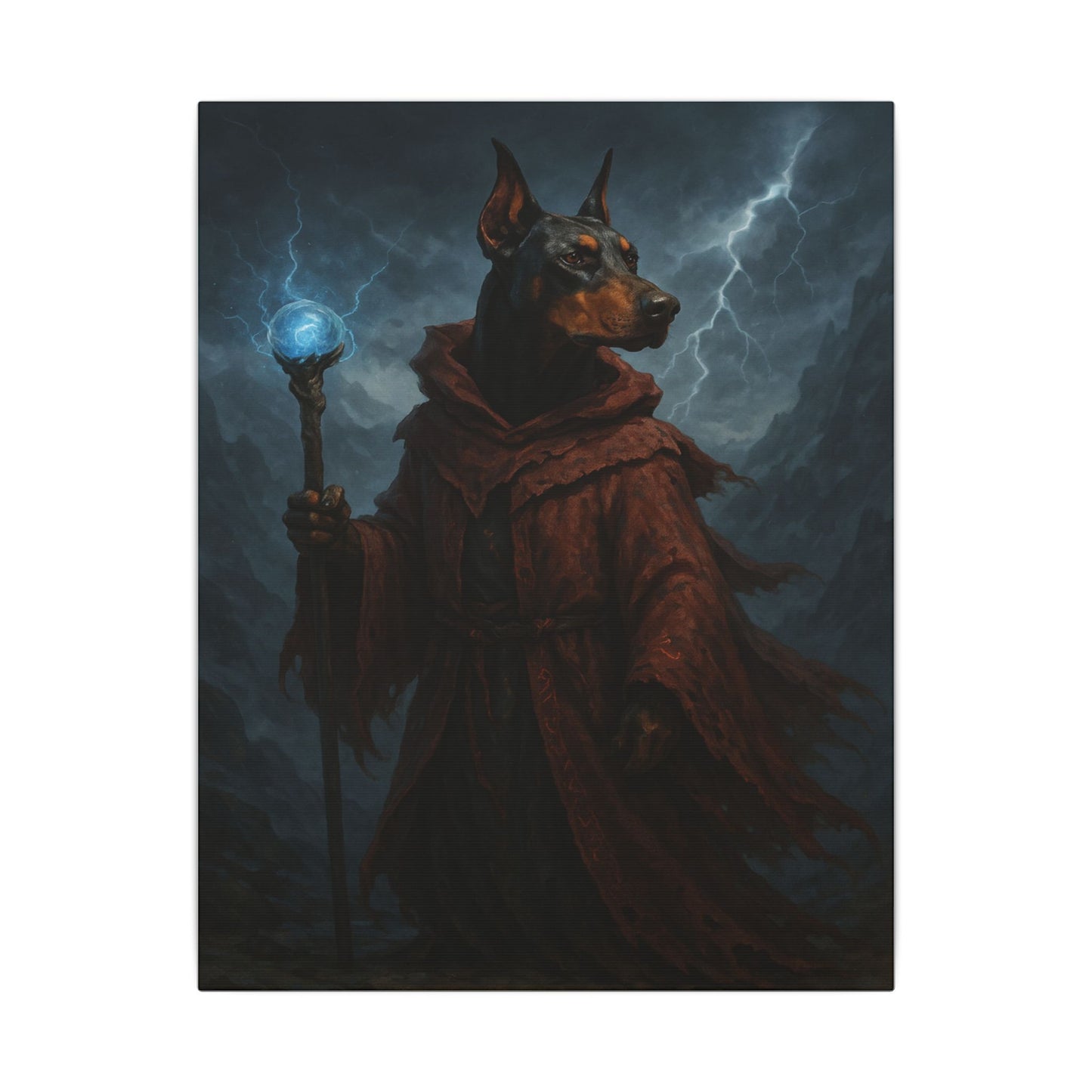 Canine Wizard-Fantasy Dog Portraits - Fantasy Dog Portraits