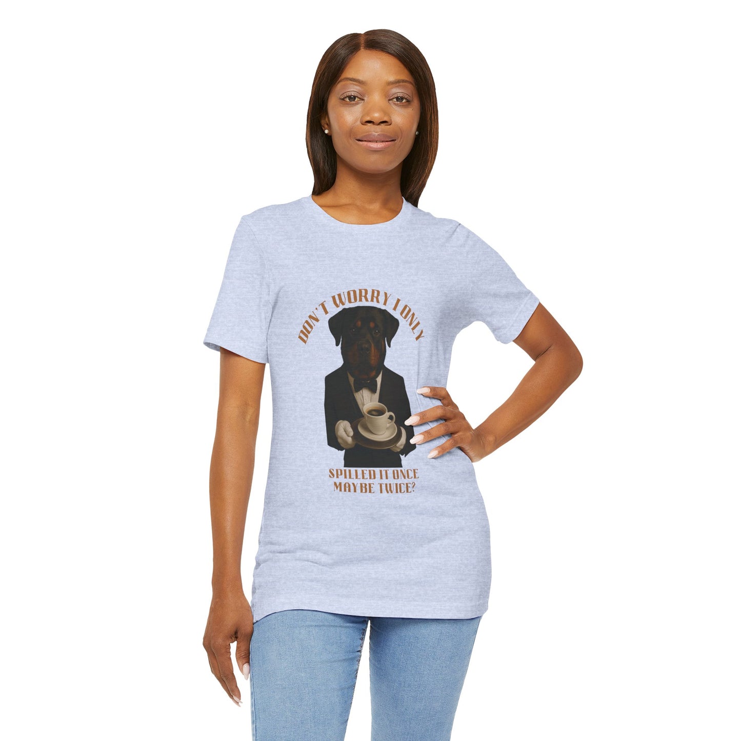 Funny Dog Lover Tee, Unisex Jersey T-Shirt, Gift for Pet Owners, Quirky Humor Shirt, Dog Lover's Apparel, Perfect for Birthdays