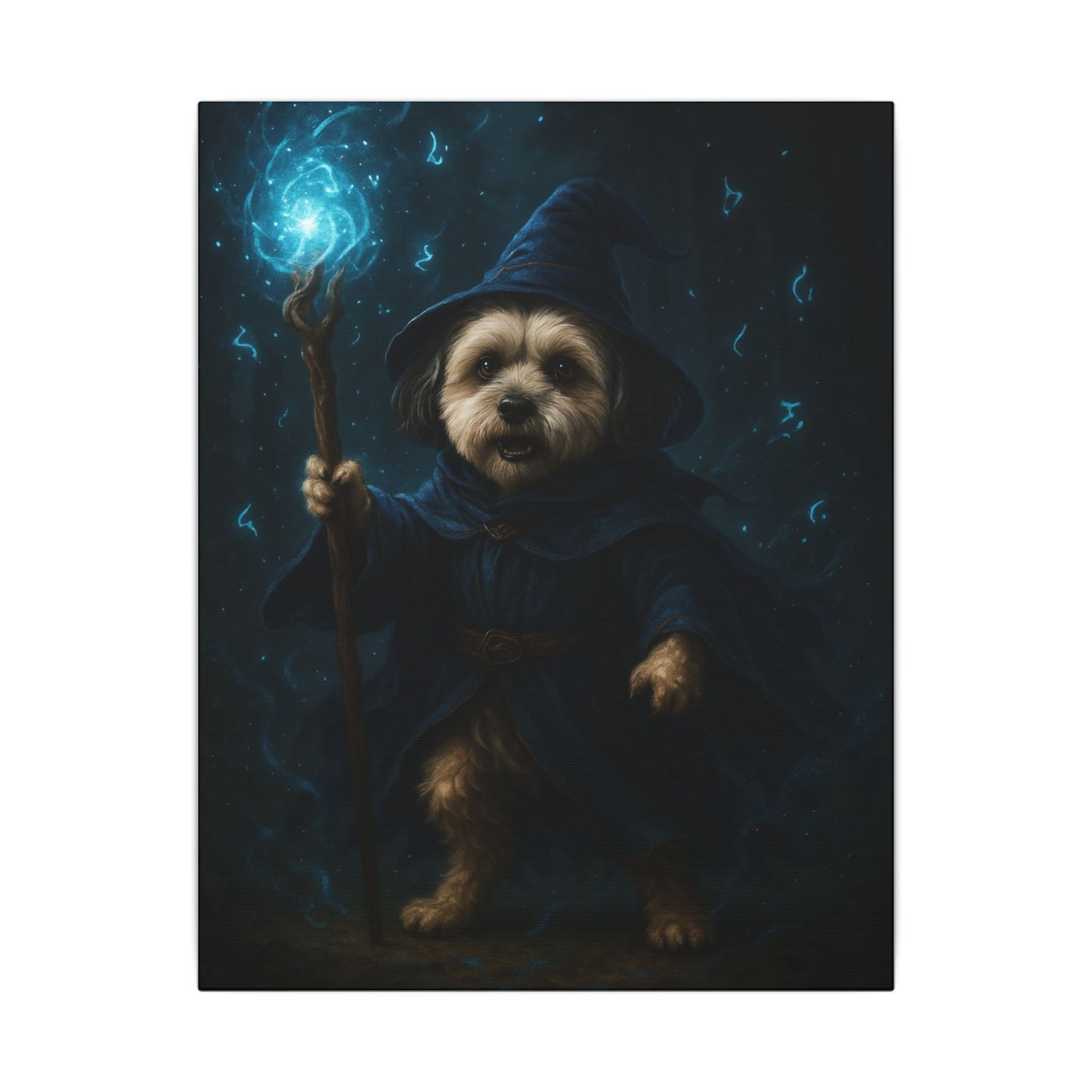 Magical Canine Conjurer-Fantasy Dog Portraits - Fantasy Dog Portraits
