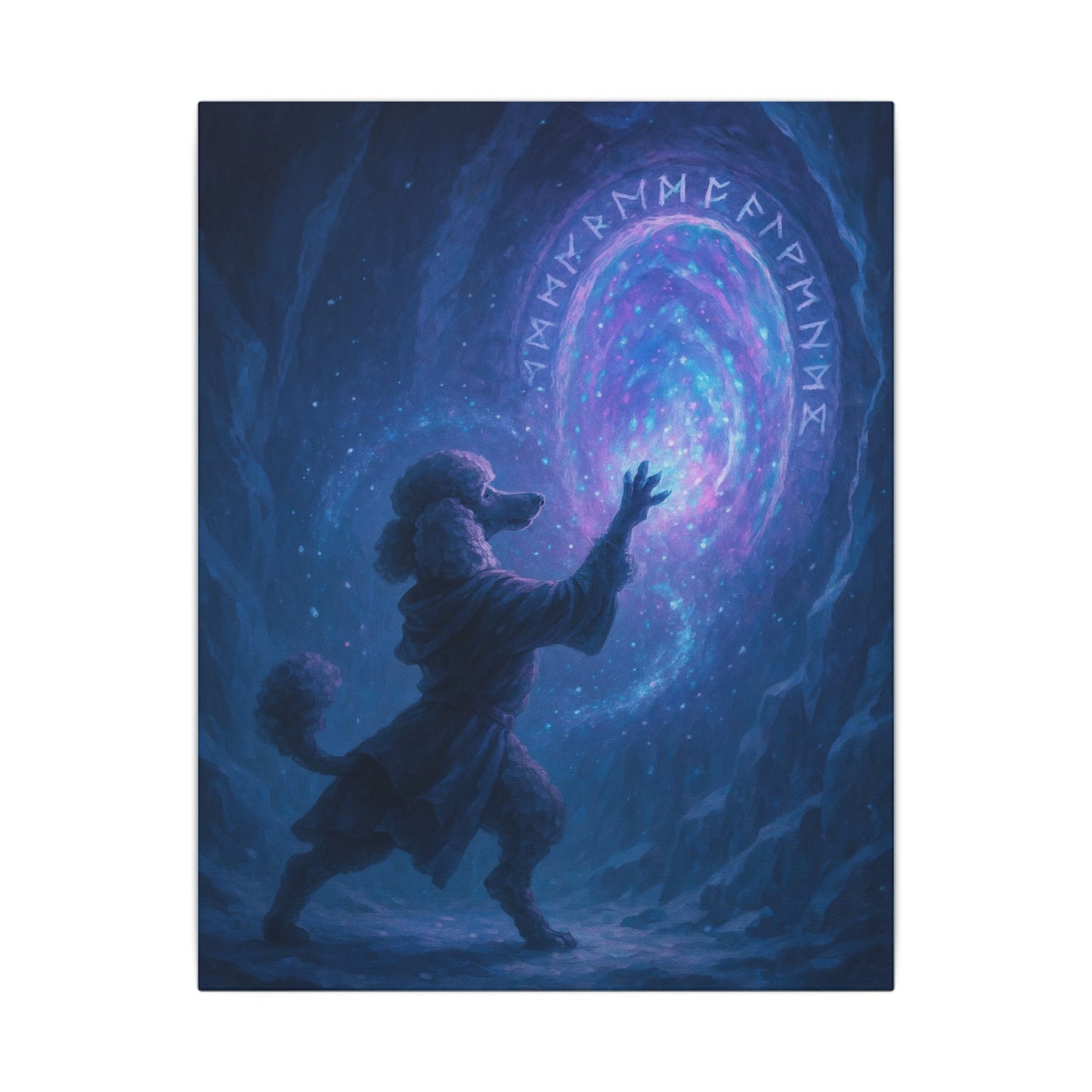 Cosmic Gateway-Fantasy Dog Portraits - Fantasy Dog Portraits