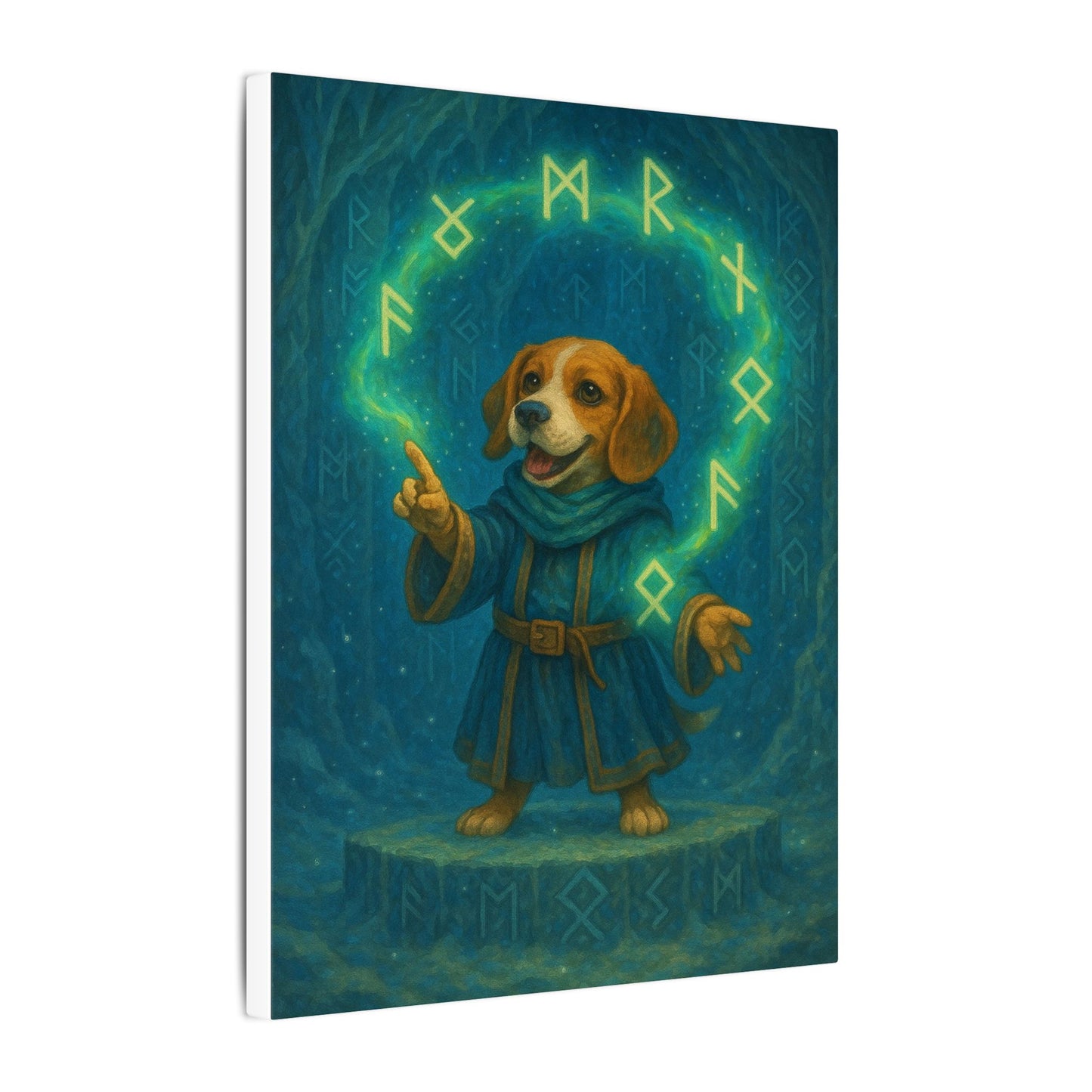 Mystic Beagle-Fantasy Dog Portraits - Fantasy Dog Portraits