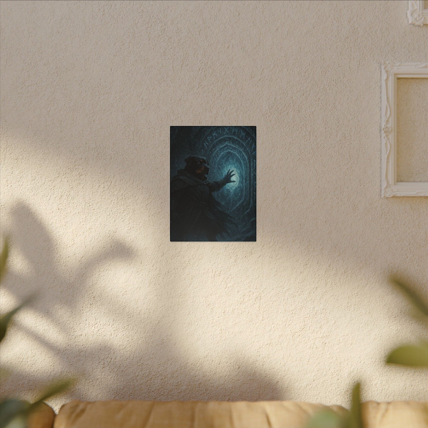 Threshold of Frost-Fantasy Dog Portraits - Fantasy Dog Portraits