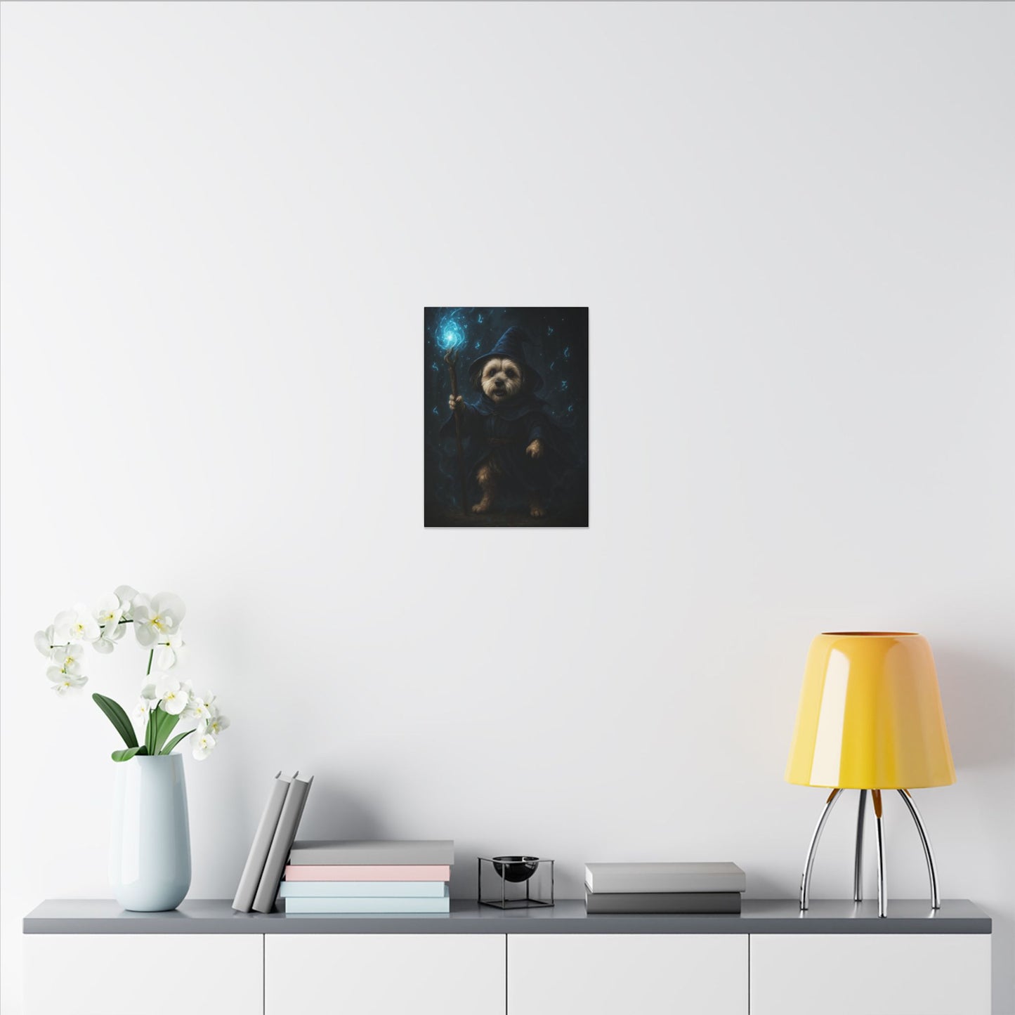 Magical Canine Conjurer-Fantasy Dog Portraits - Fantasy Dog Portraits