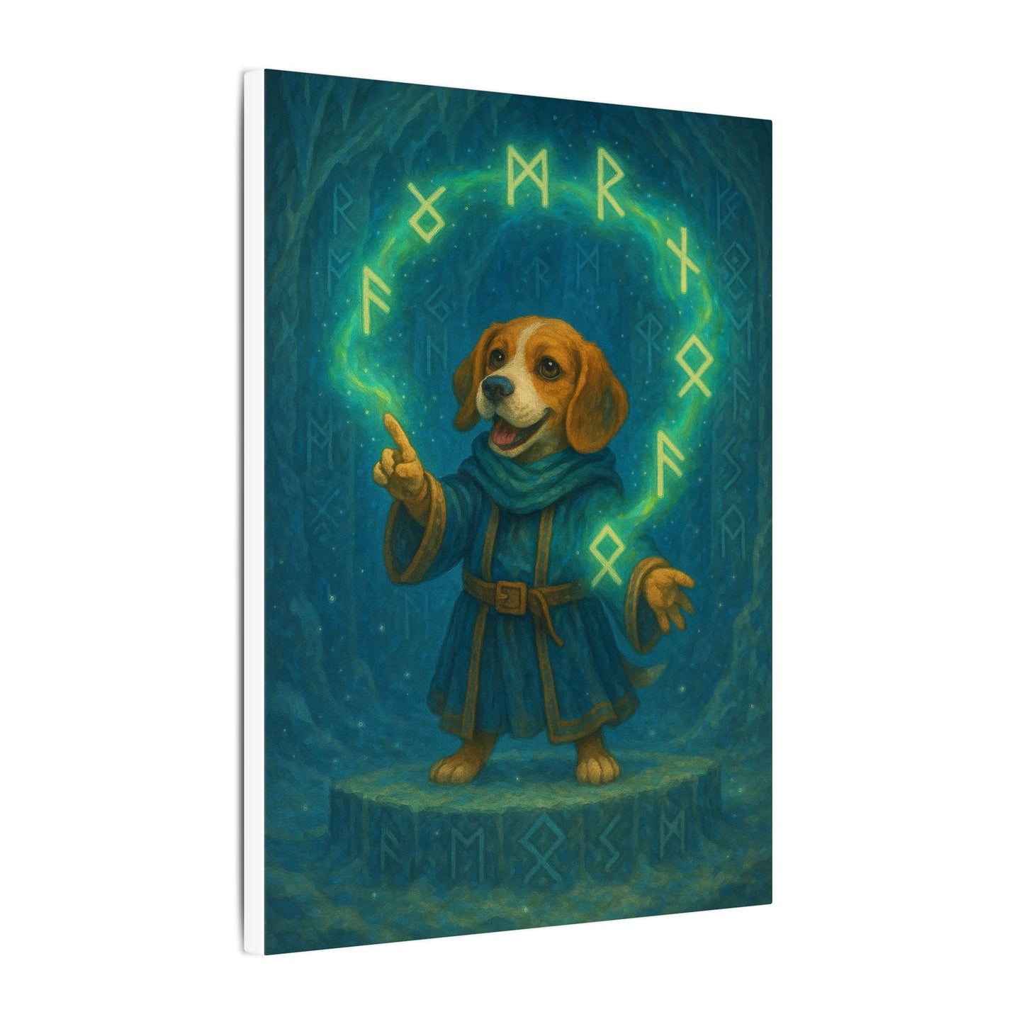Mystic Beagle-Fantasy Dog Portraits - Fantasy Dog Portraits