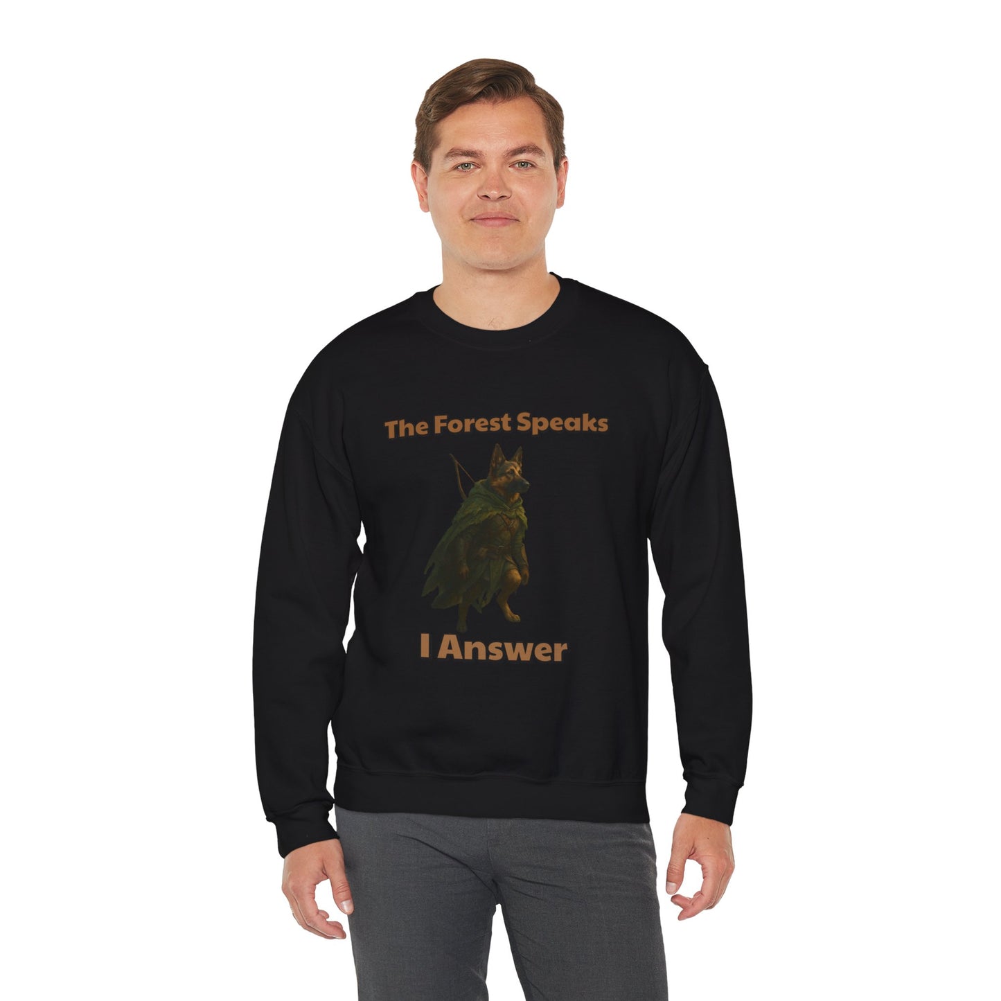 Sentinel of the Woods Fantasy Dog Portraits